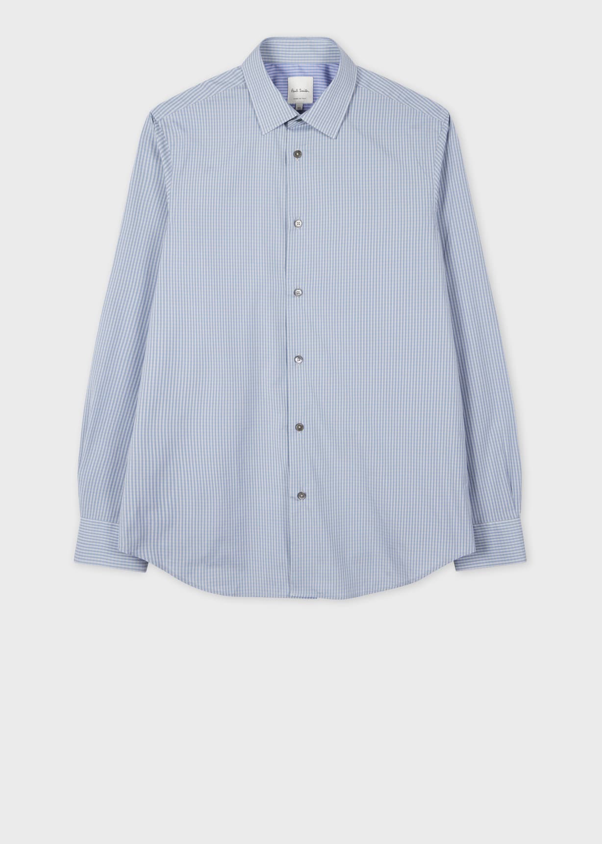 Product view - Tailored-Fit Blue And Green Gingham Shirt Paul Smith
