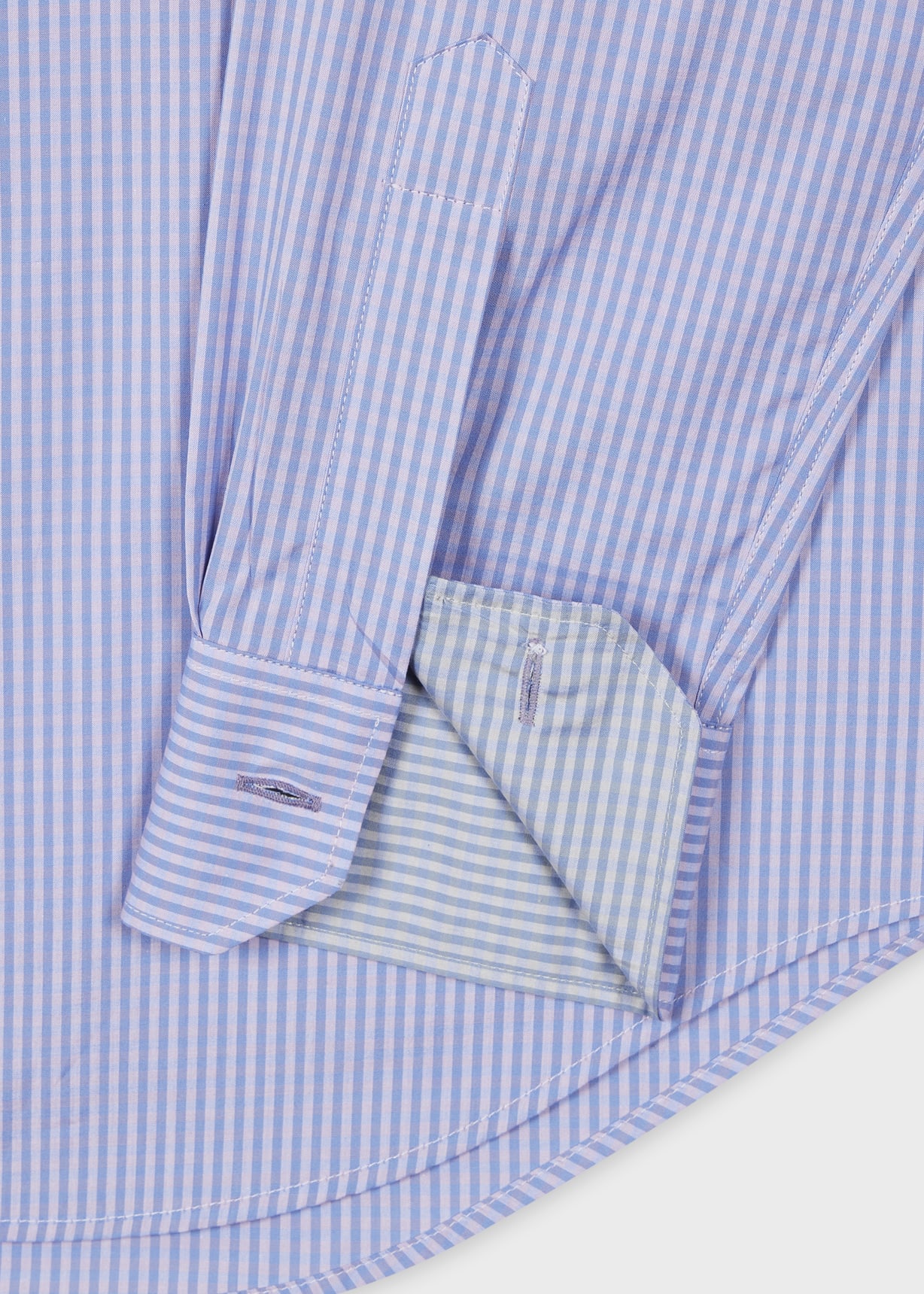 Product view - Tailored-Fit Blue And Pink Gingham Shirt Paul Smith