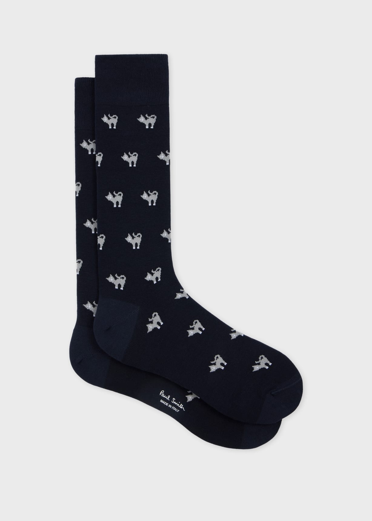 Paul Smith｜SOCKS/STOCKINGS/LEGGINGS (M1A 800E AF503 92) Men's Black 'Signature Stripe Polka Dot' Socks