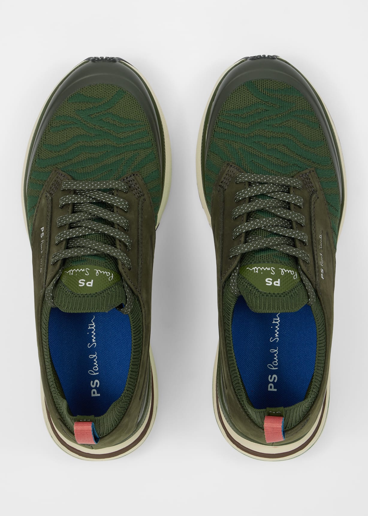 Men's Dark Green 'Volt' Trainers