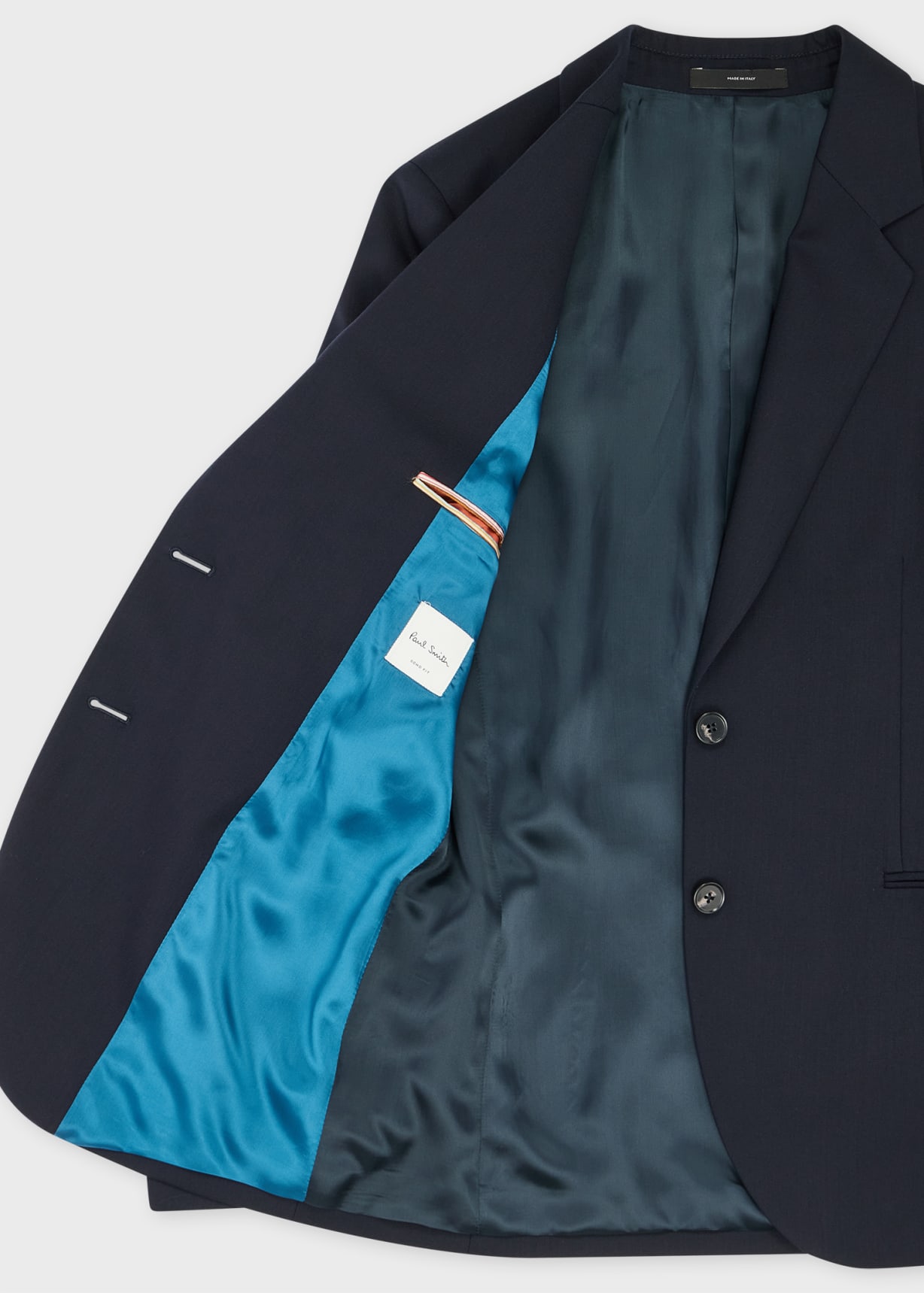 A Suit To Travel In - Women's Dark Navy Two-Button Wool Blazer