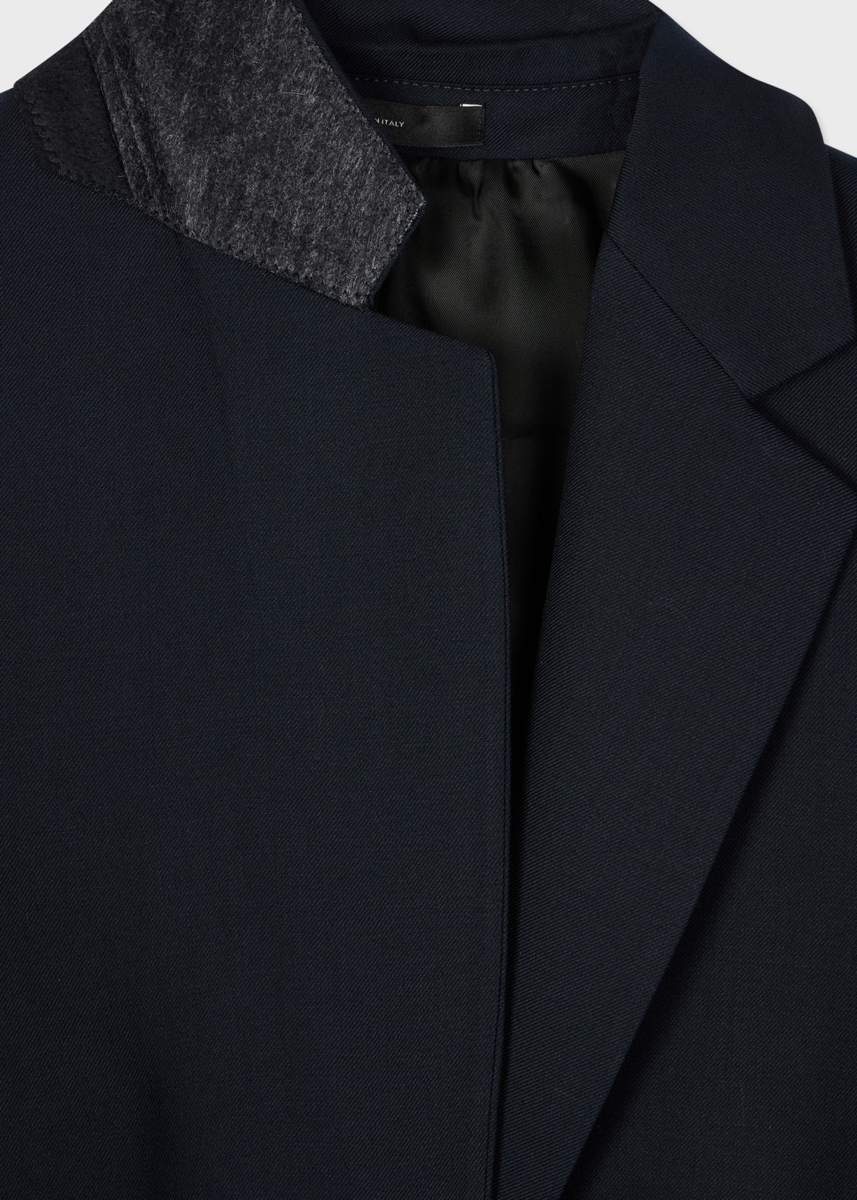 Blazer Madewell Buckley Tailors En Laine Bleu Marine, Taille 2 (occasion Très Bon état)