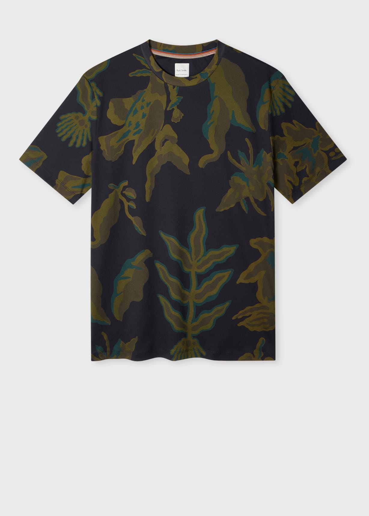 7366 Khaki Sequin Detailed T-Shirt