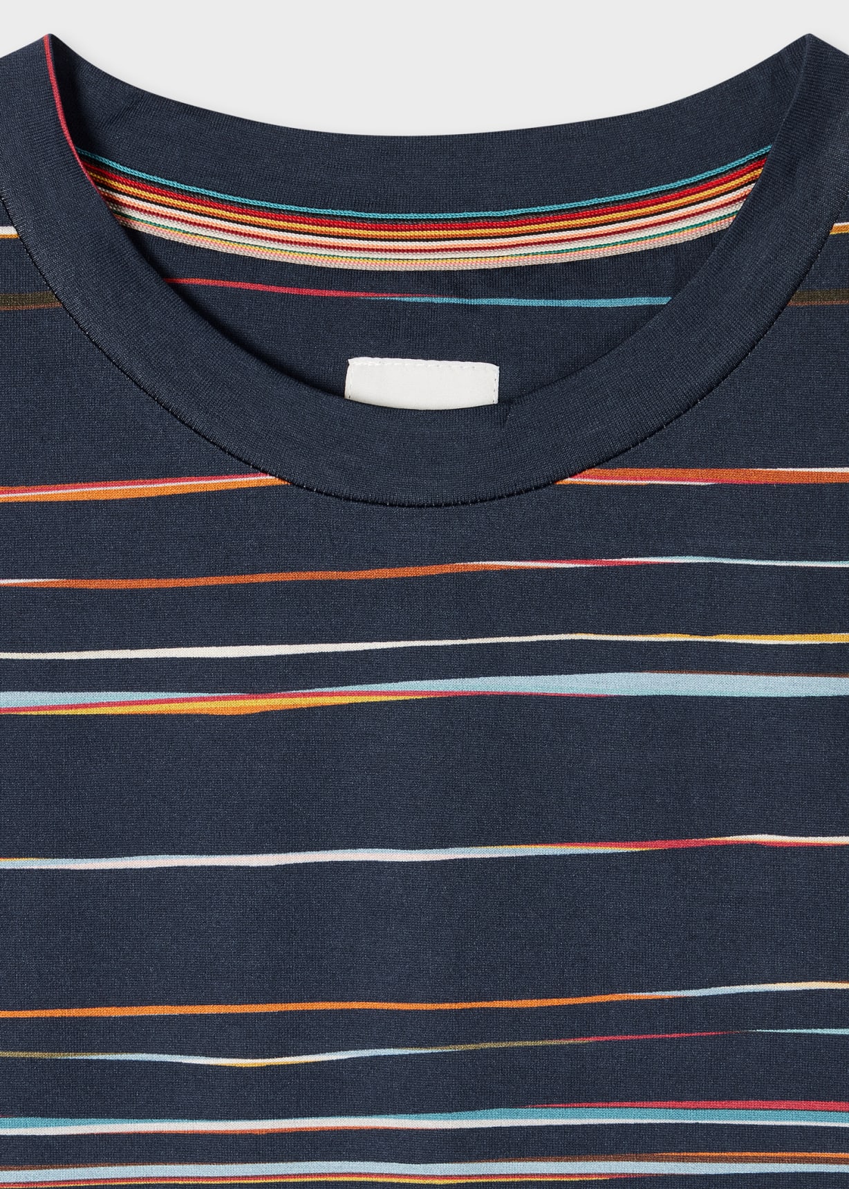 Men's Navy 'Signature Pinstripe' T-Shirt