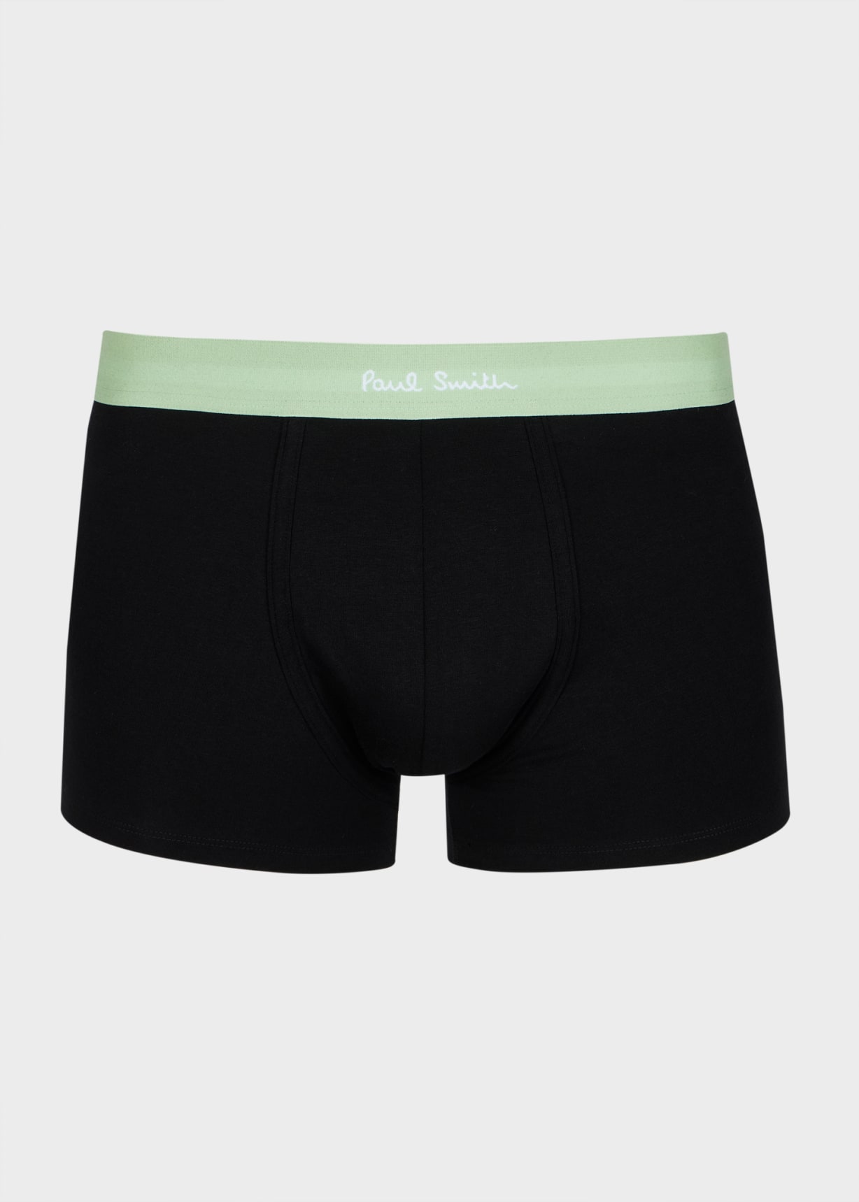 Men's Black Mixed Bright Logo Waistband Boxer Briefs Three Pack