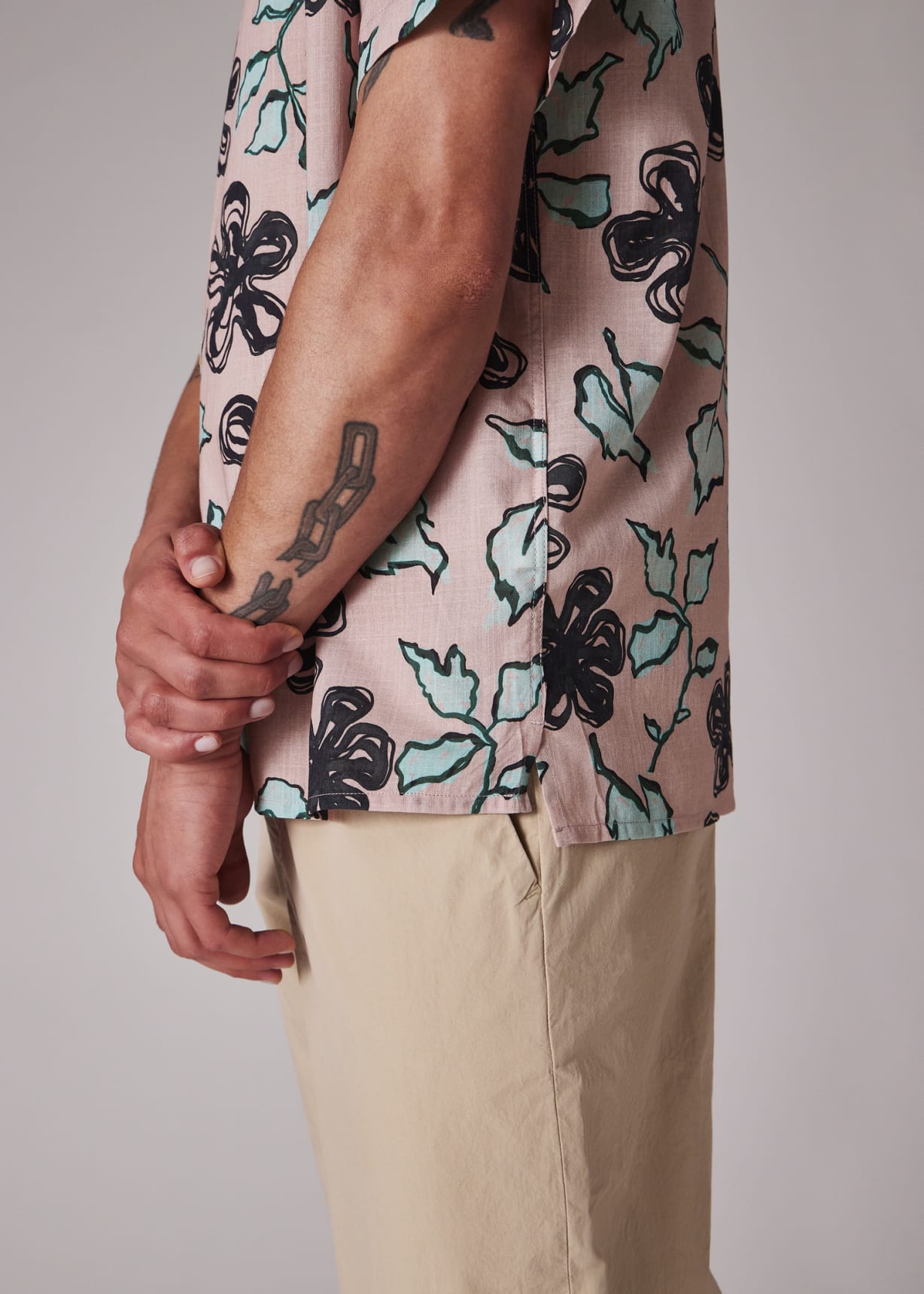 paulsmith 23AW 'Drawing Flower' テーパード