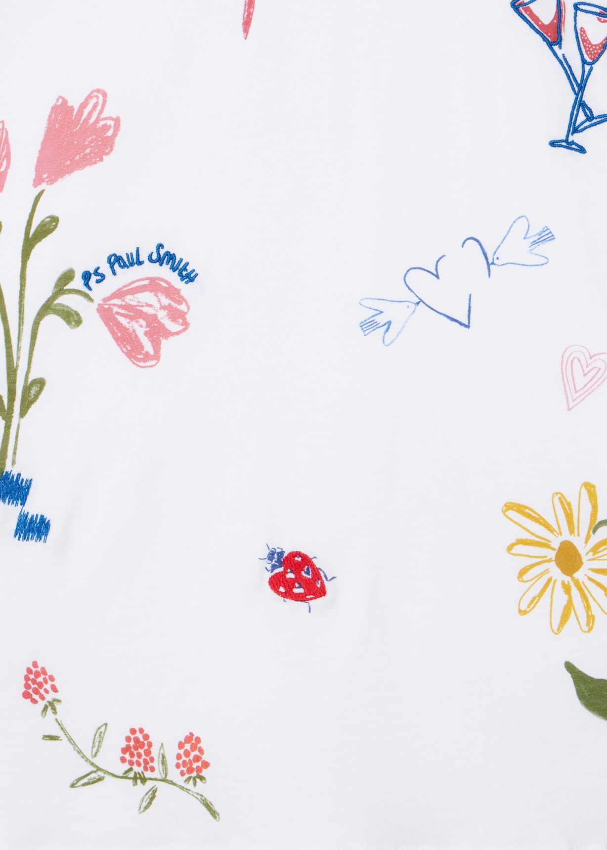 すぐ届く ギフト【Paul Smith】\"Daisy Chain Doodle\" 半袖T ウィメンズ 