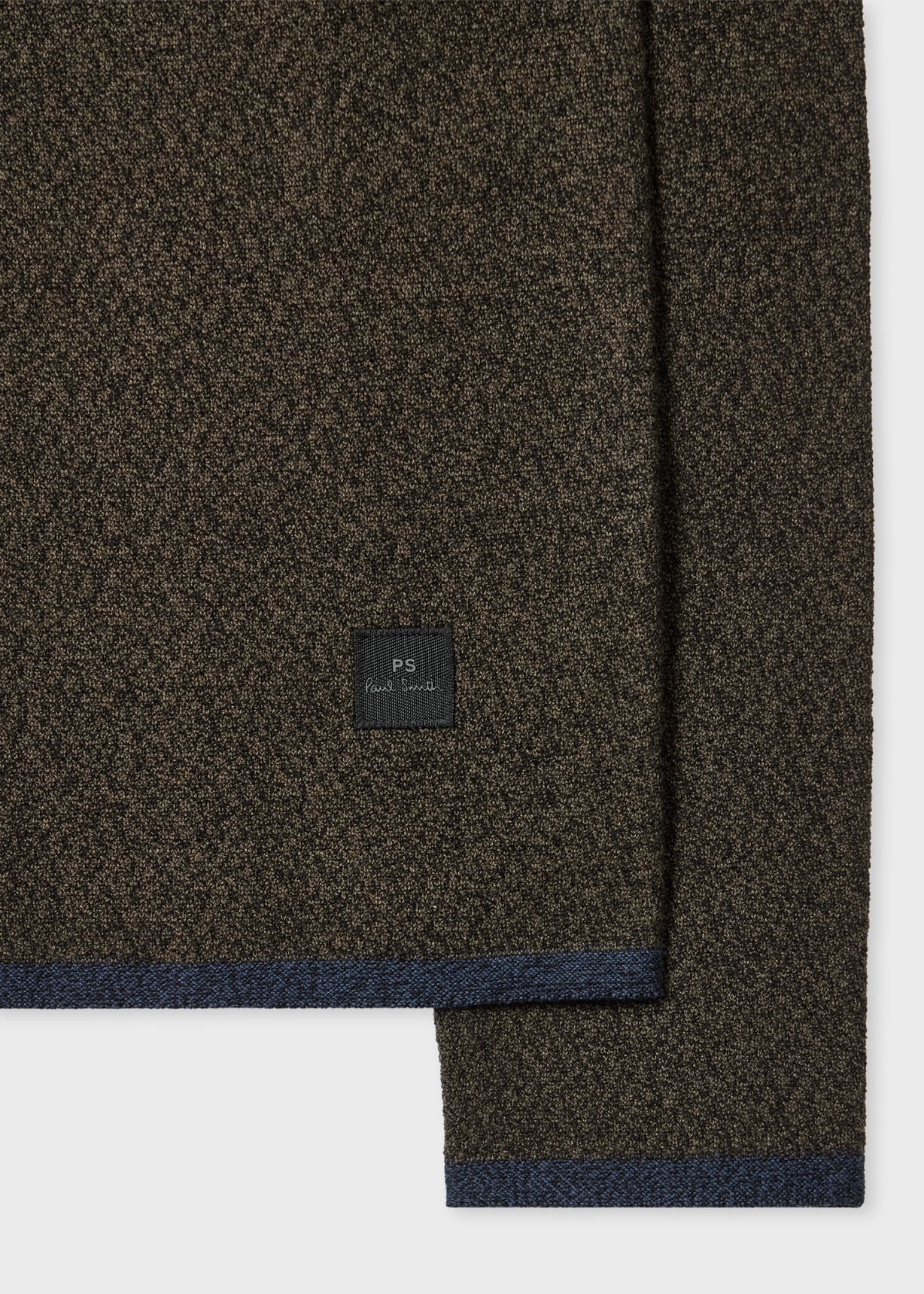 Men's Cotton Patchwork Vest- Khaki Gray main image 1