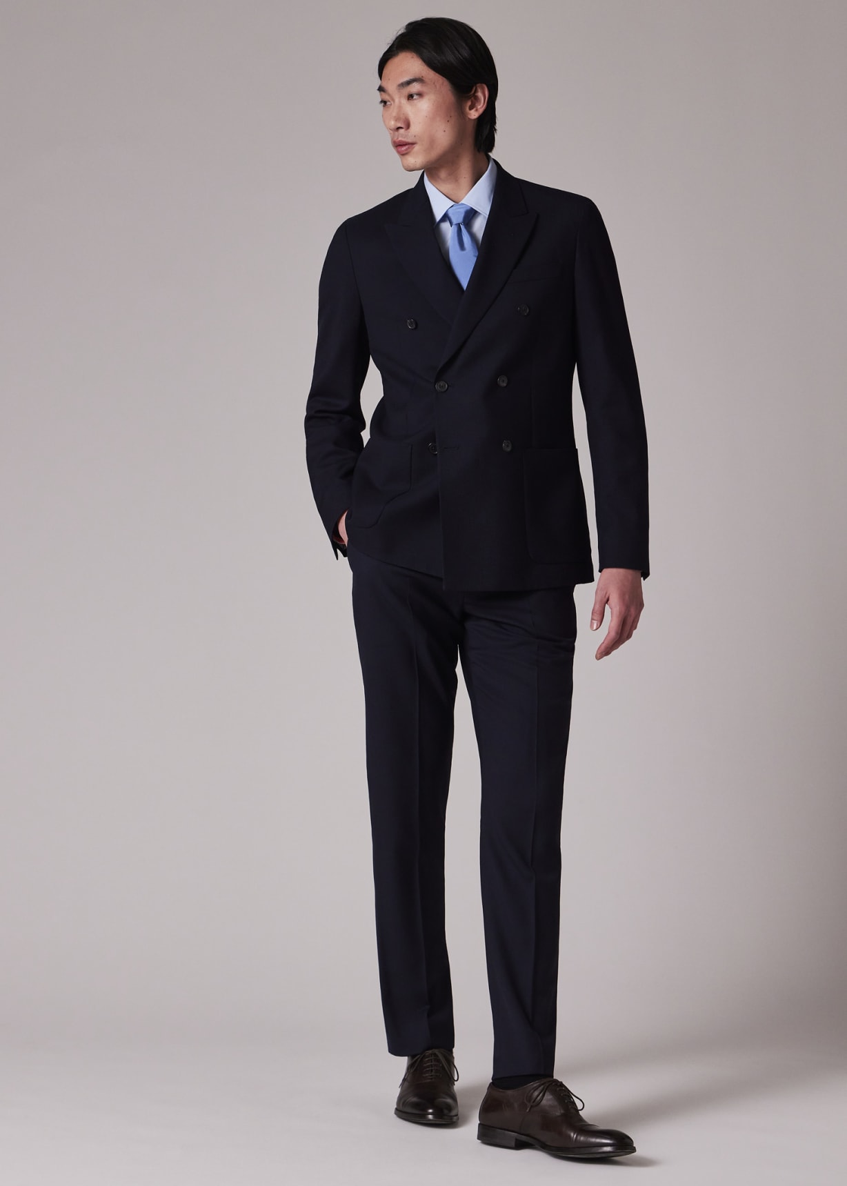 め*ー様 PaulSmith “A SUIT TO TRAVEL IN” 2BS Women's A Suit To Travel In - Black Wool Suit