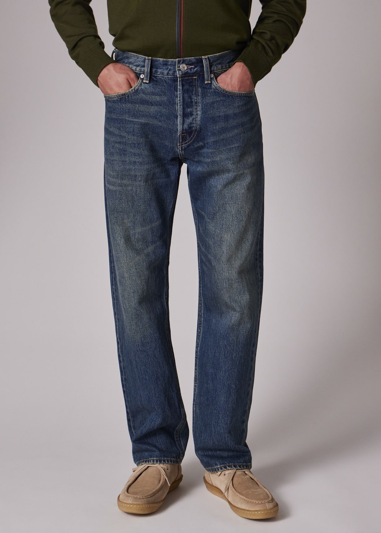 Smith Washed Jersey Denim Jogger
