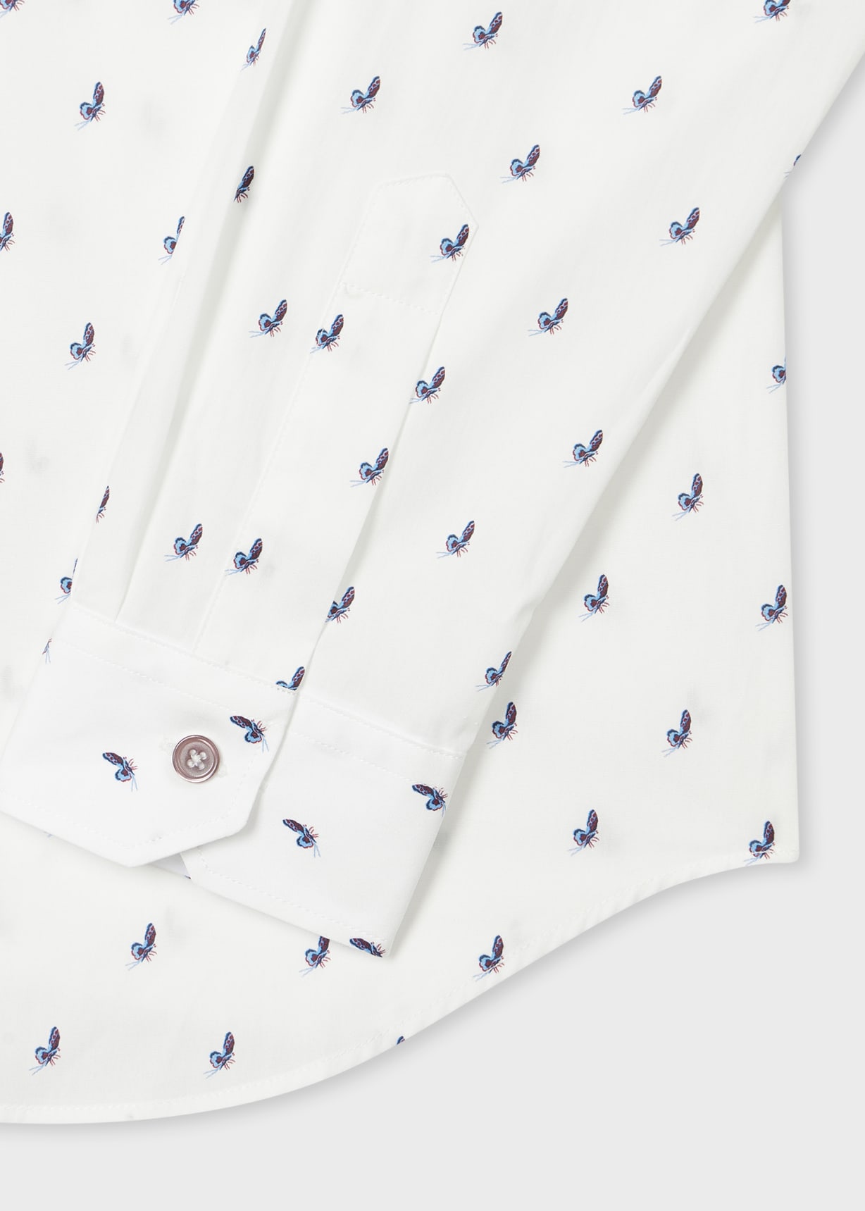 super-slim-fit-white-butterfly-print-shirt