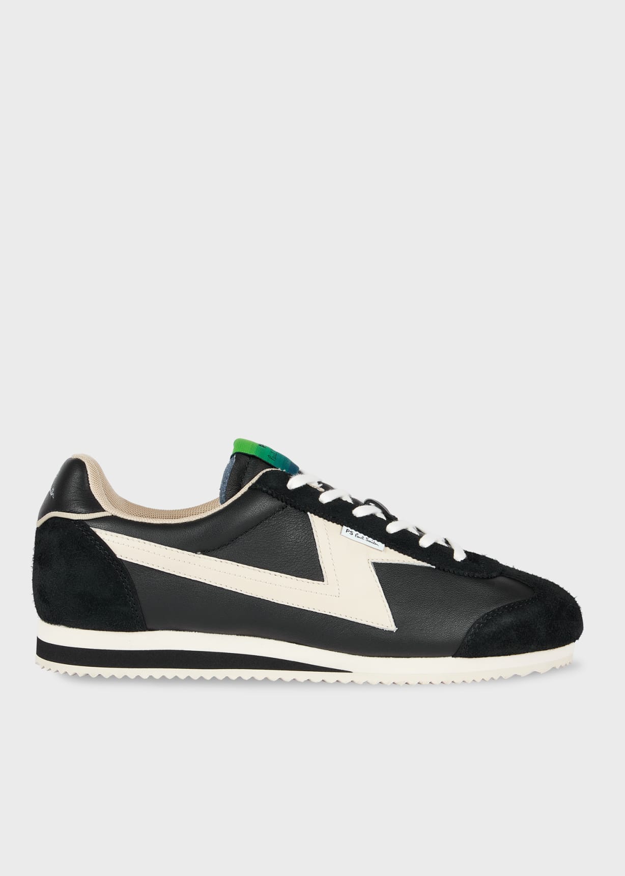 Trys様　Paul Smith Collection Angola100% Men's Black 'Atlanta' Trainers