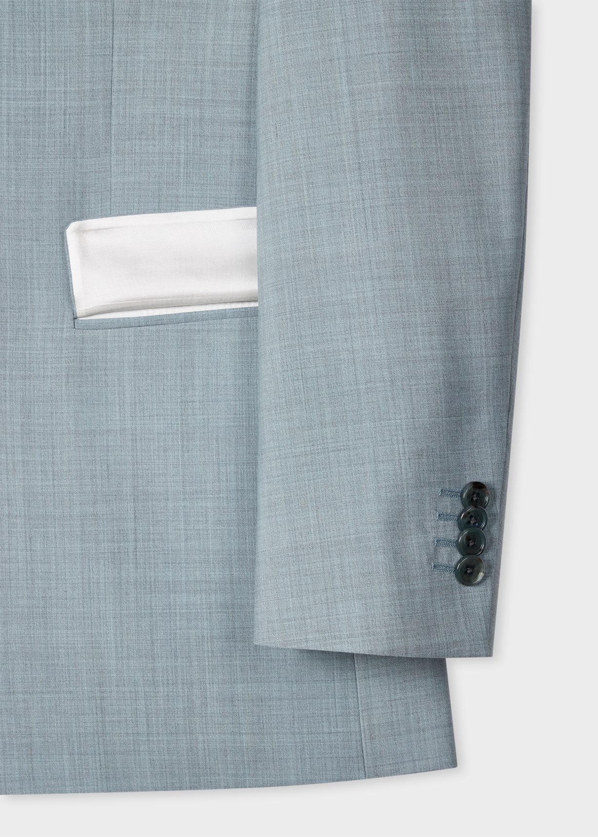 Men’s Blue Plaid Two-Piece Suit – Modern Fit Viscose Blend