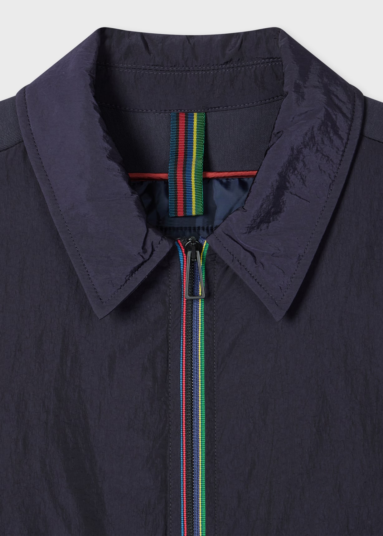 Paul Smith｜ (M2R 204Z PP4816 02) Black Cotton Zebra Logo Zip Sweatshirt