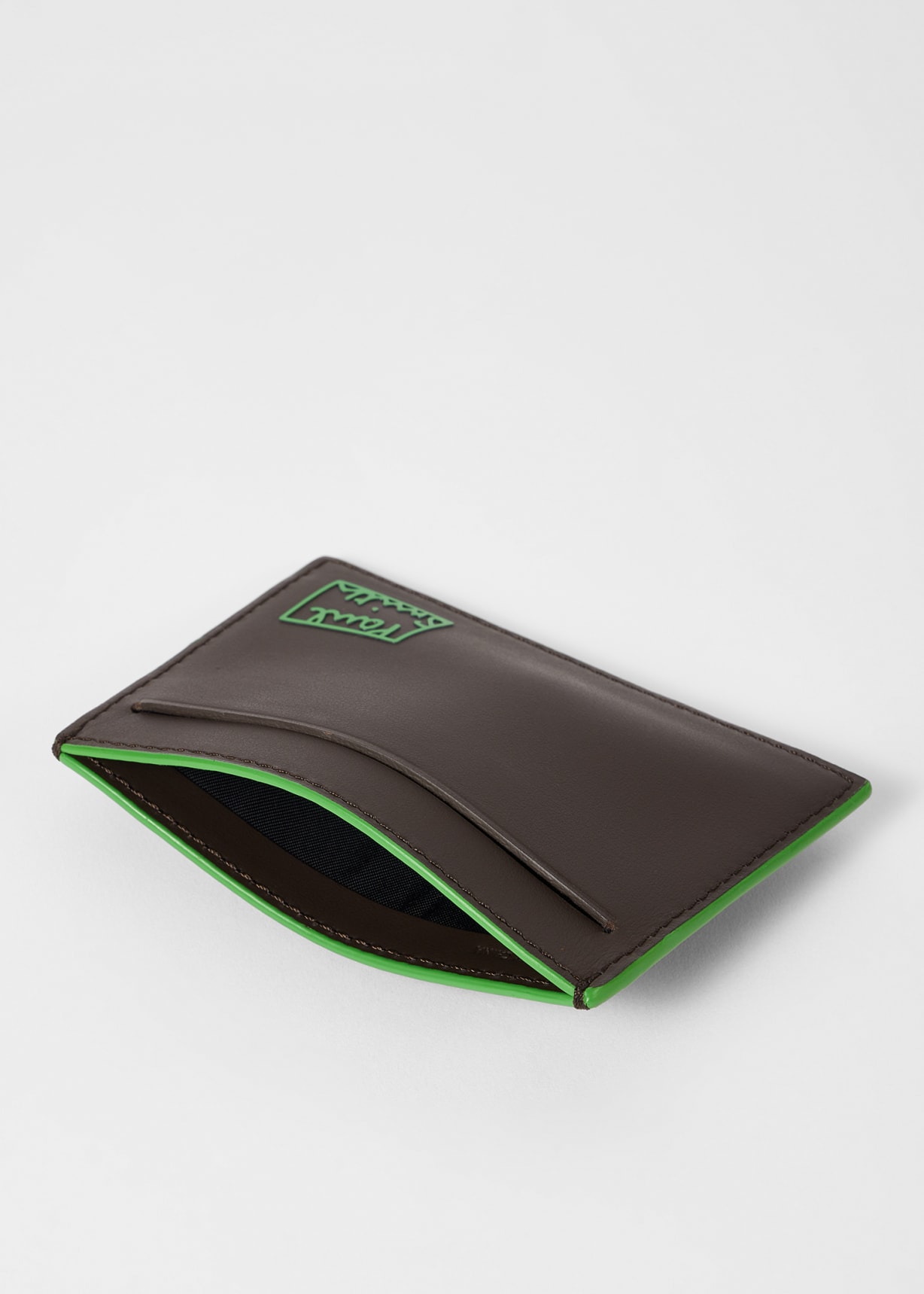 Leather Logo Cardholder