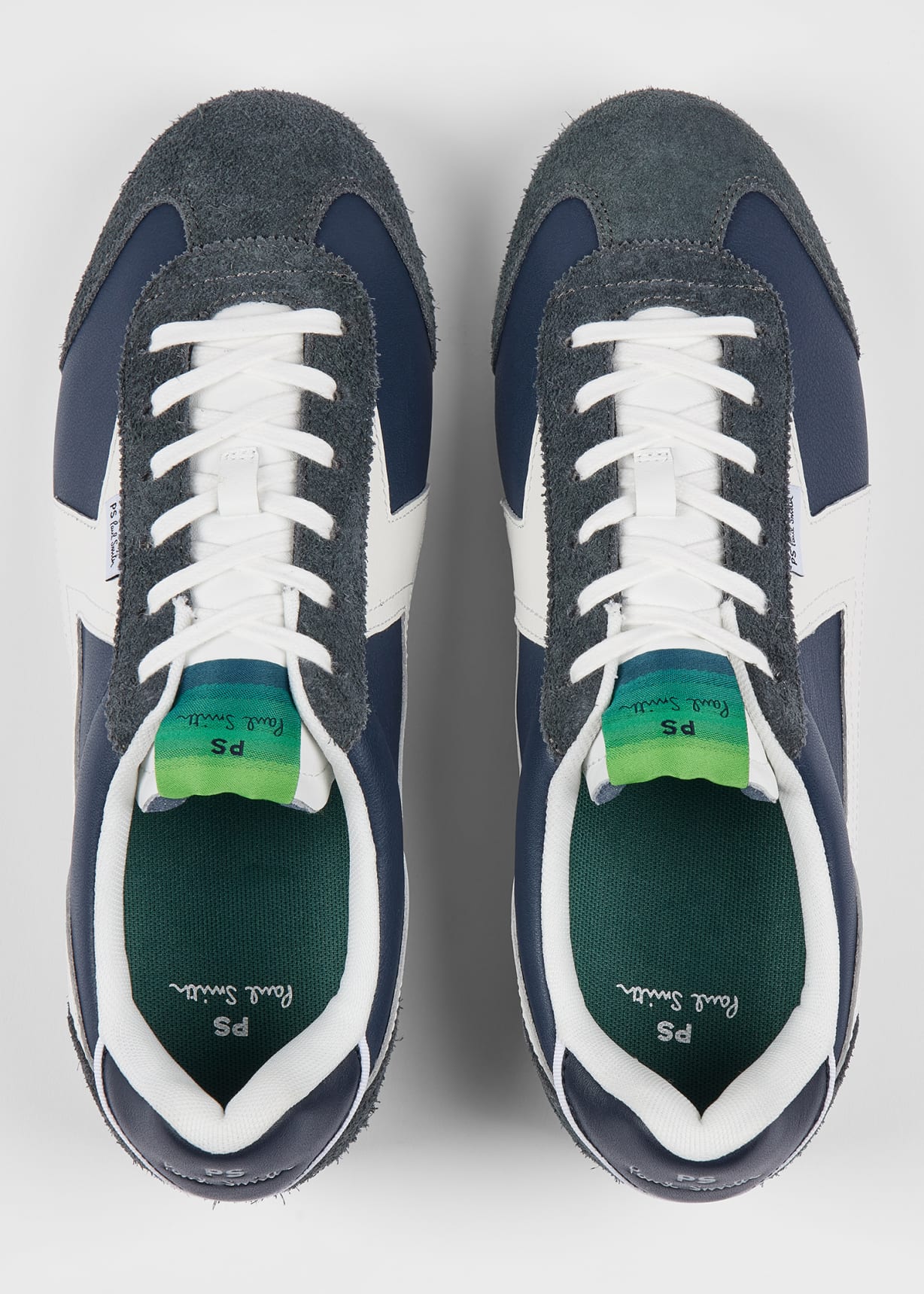 Paul Smith｜SNEAKERS (M2S HLS03 NCAS 79) Men's White Abstract 'Rex' Sneakers