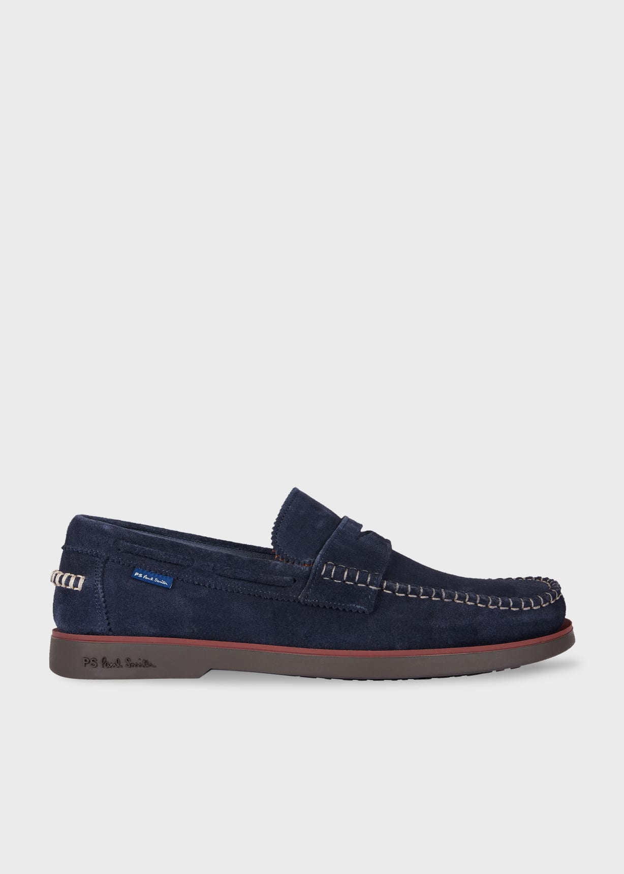 Men's Navy Suede 'Tristain' Loafers