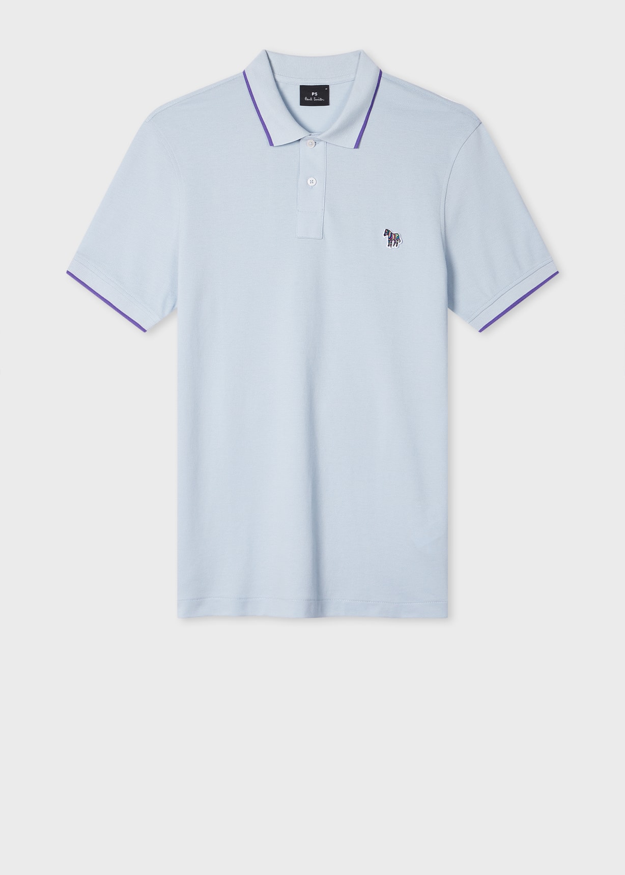 Tシャツ・カットソー PAUL SMITH Men T Shirts M2R150LZ P2158049 Blue Multicolour Colour Block Relaxed-Fit T-Shirt Paul Smith