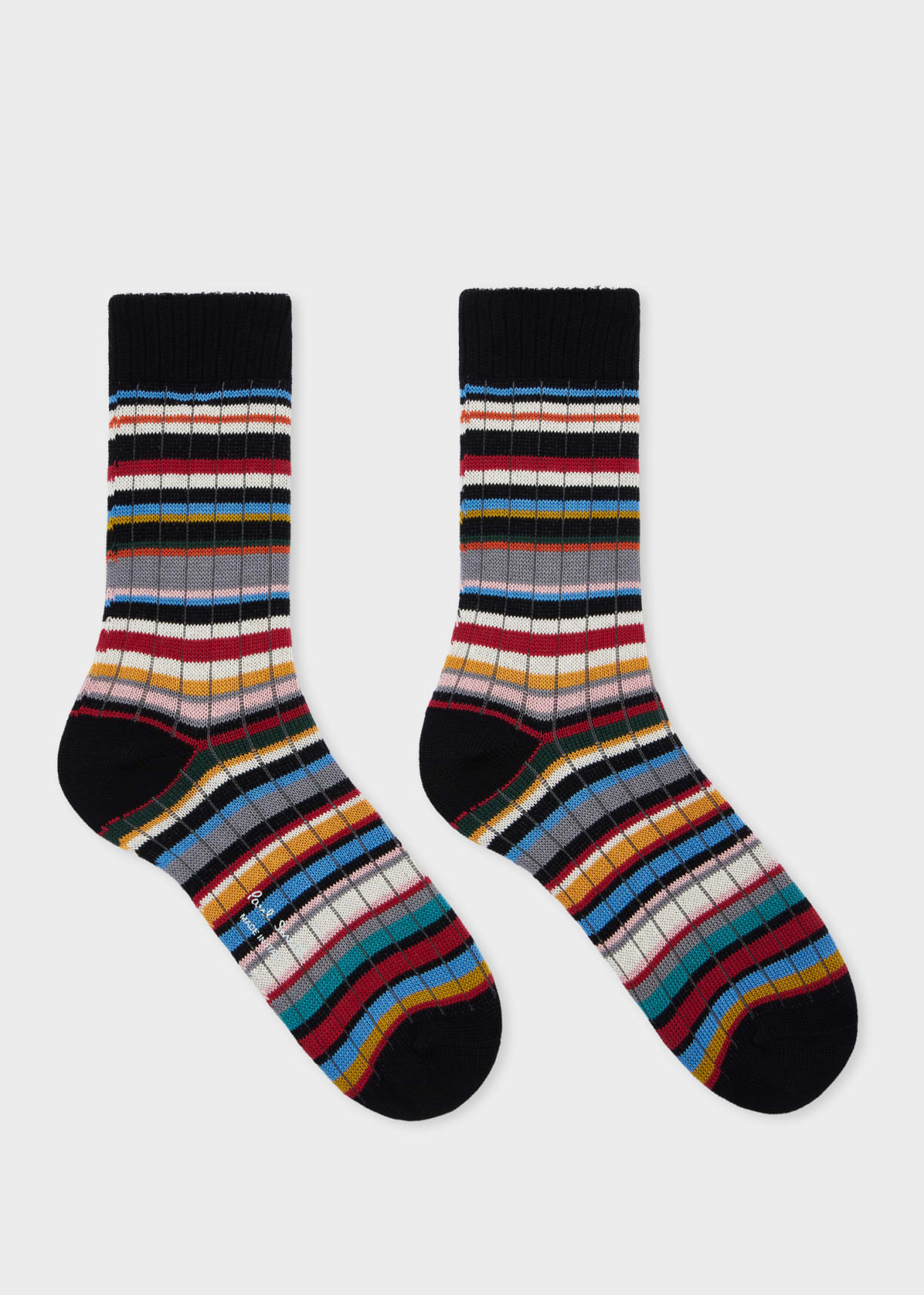Women's Ribbed 'Signature Stripe' Socks