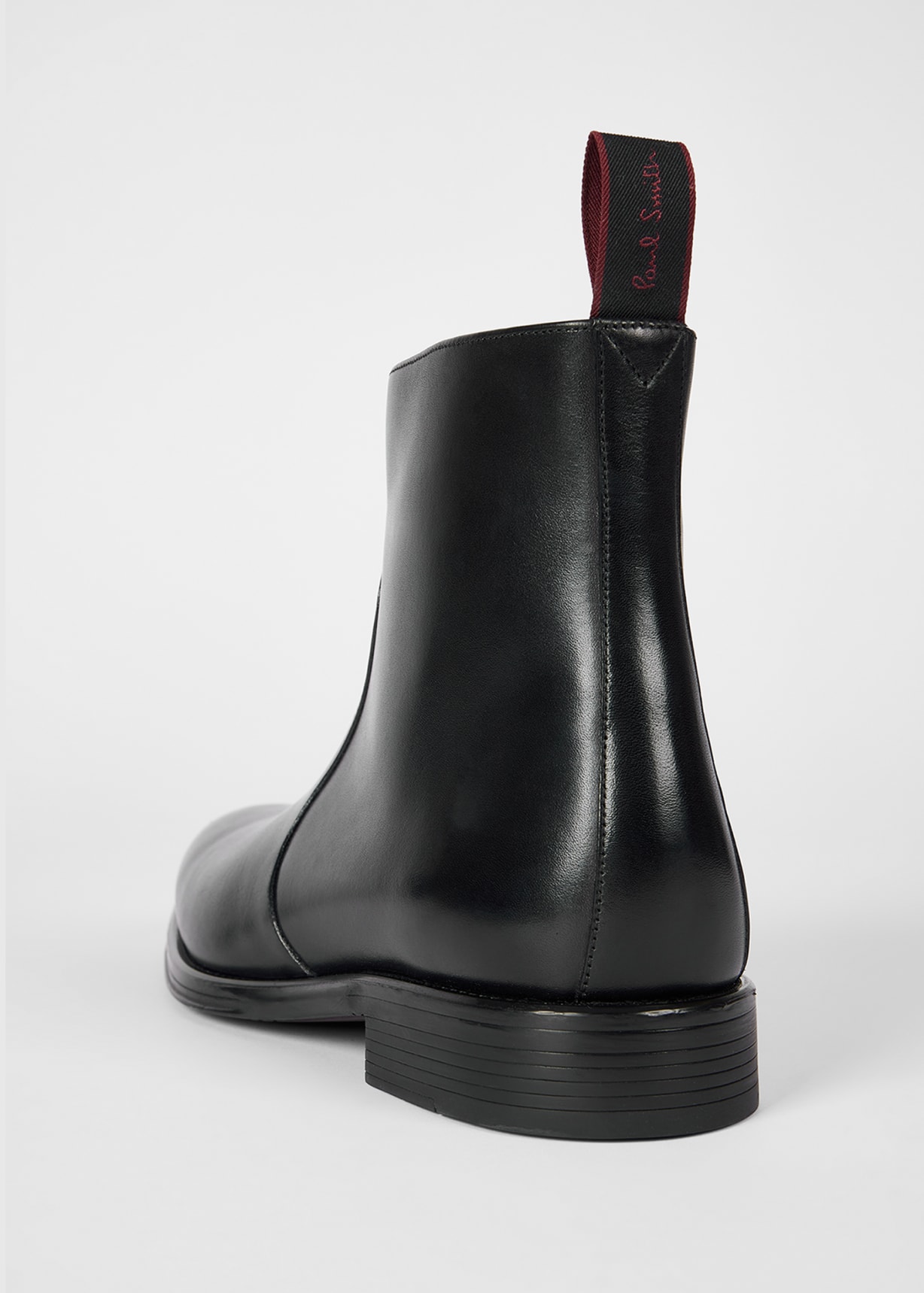 Men's Black Leather 'Lenny' Boots