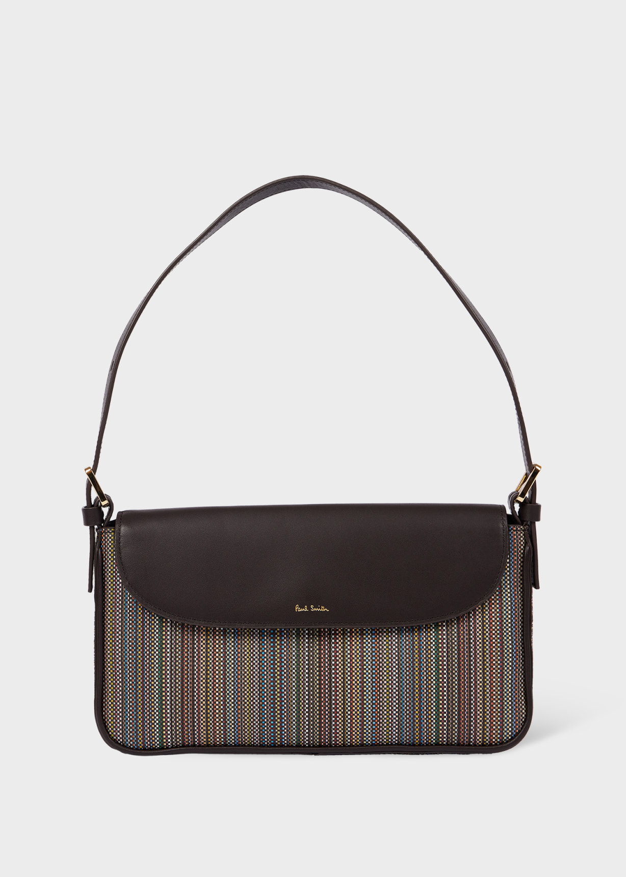 Paul Smith　英国限定品 Paul Smith Straw-Grain Embossed Leather Folio Bag | Bags & Cases