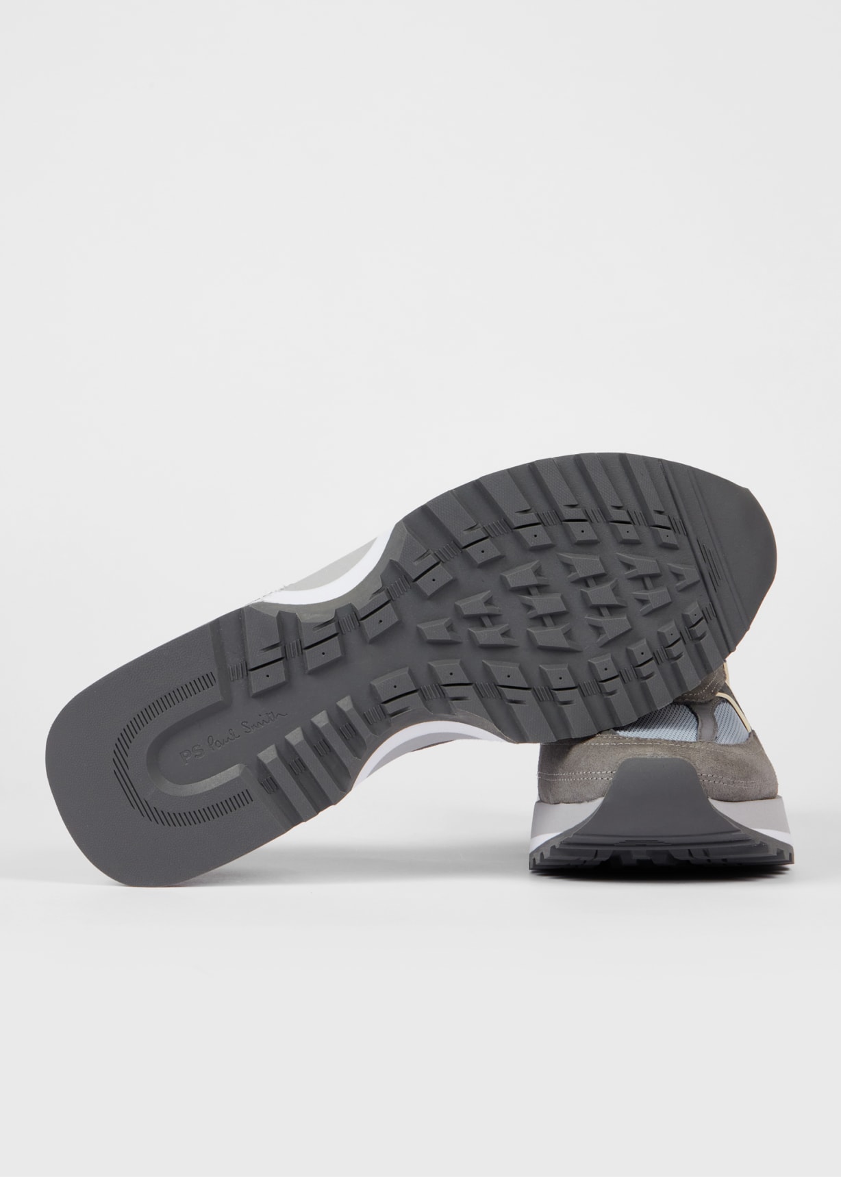 Men's Grey 'Banks' Trainers