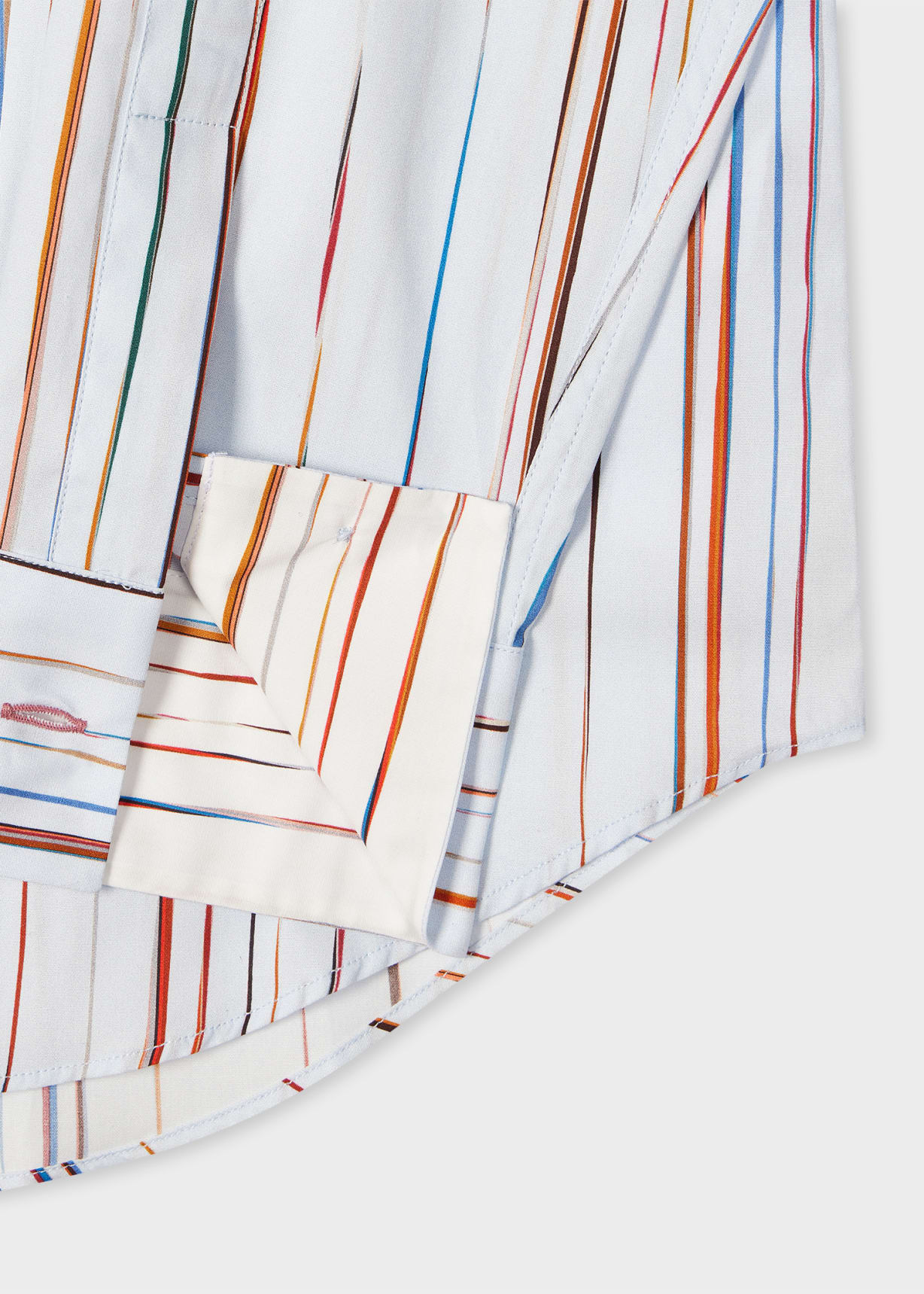 Blue stripe shirt