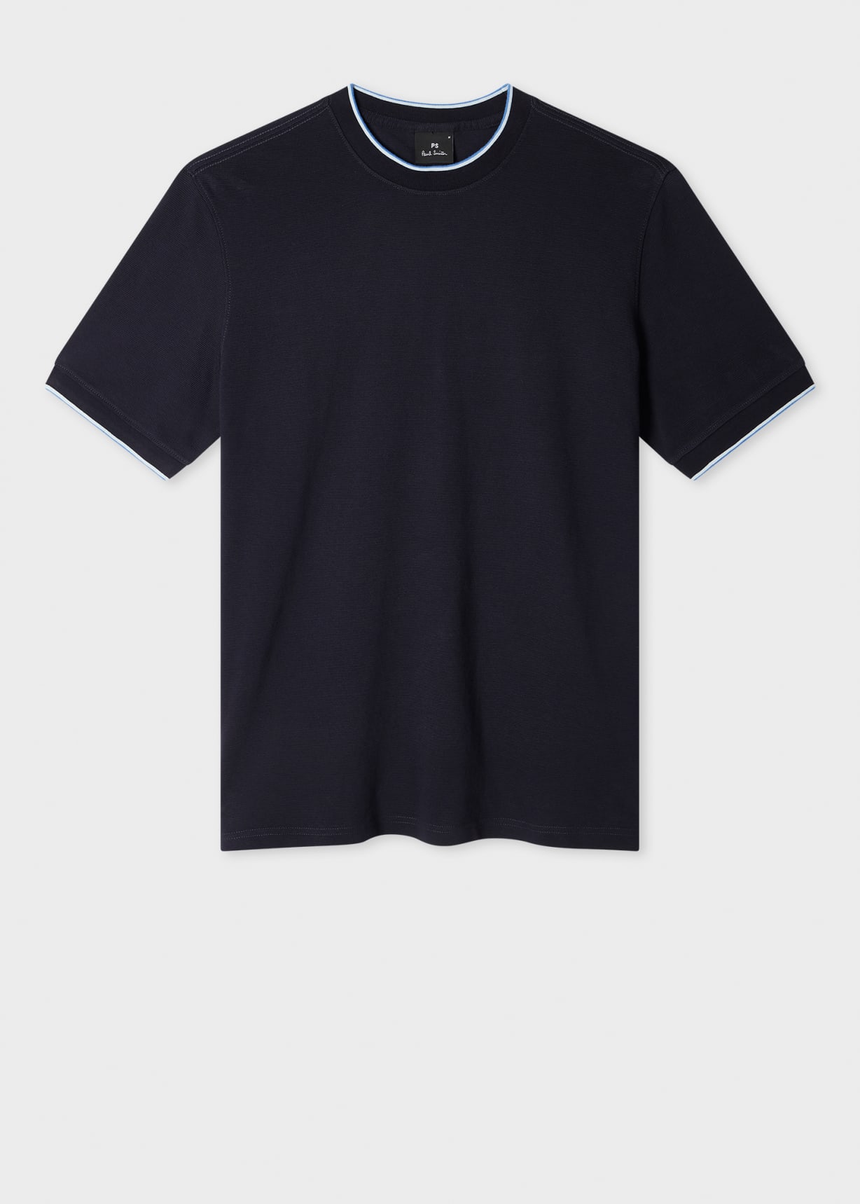 Tシャツ・カットソー Paul Smith FW24 COTTON T-SHIRT (M2R-010R-NP4696_79) Men's Powder Pink Organic Cotton Zebra Logo T-Shirt