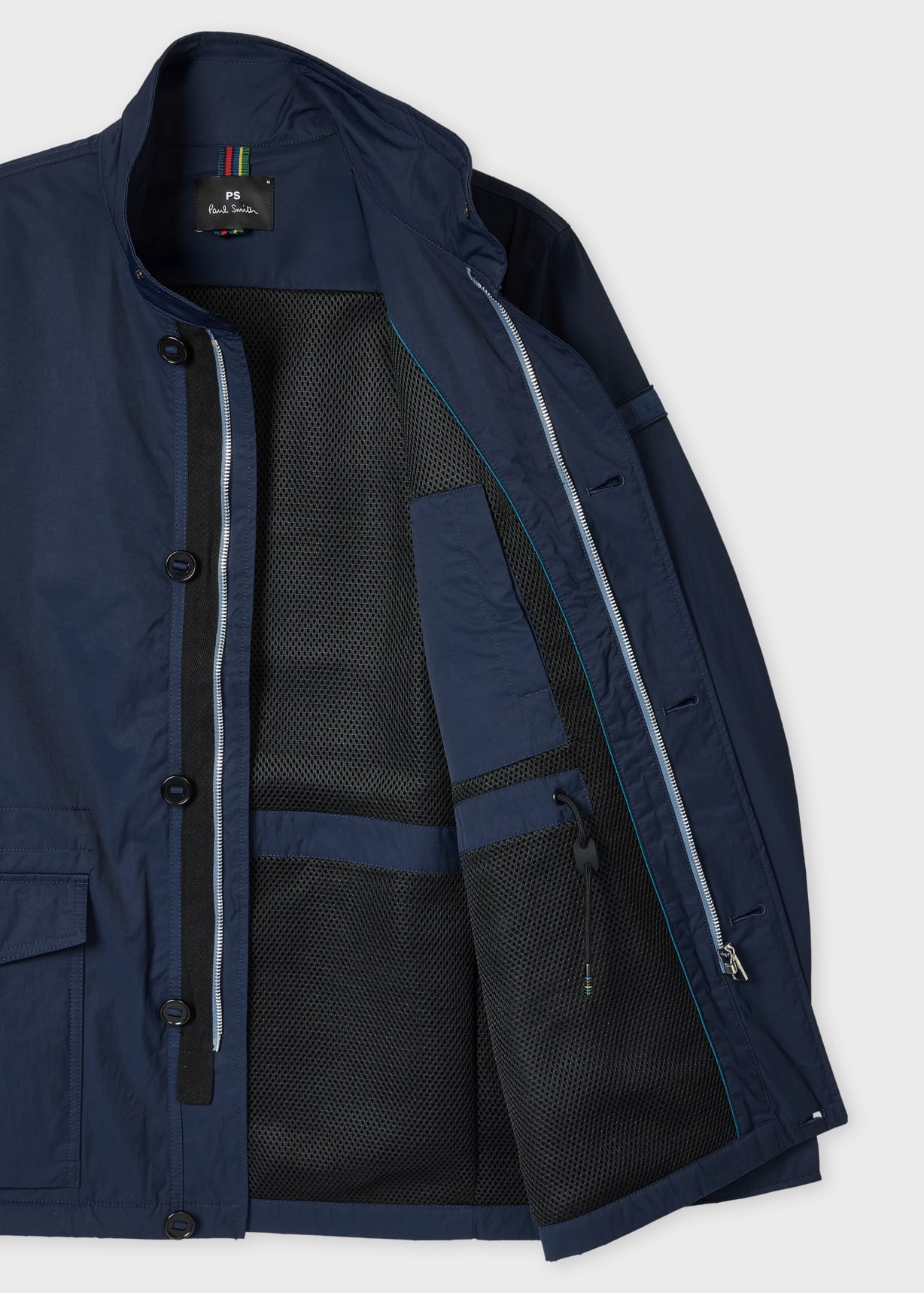 Men's Navy Nylon Field Jacket