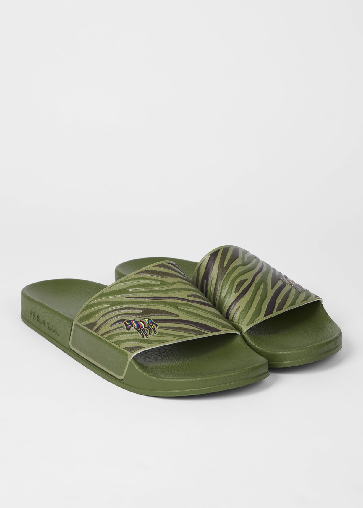 Paul Smith★ゼブラ ZED サンダル Men's Black Zebra 'Zed' Slides