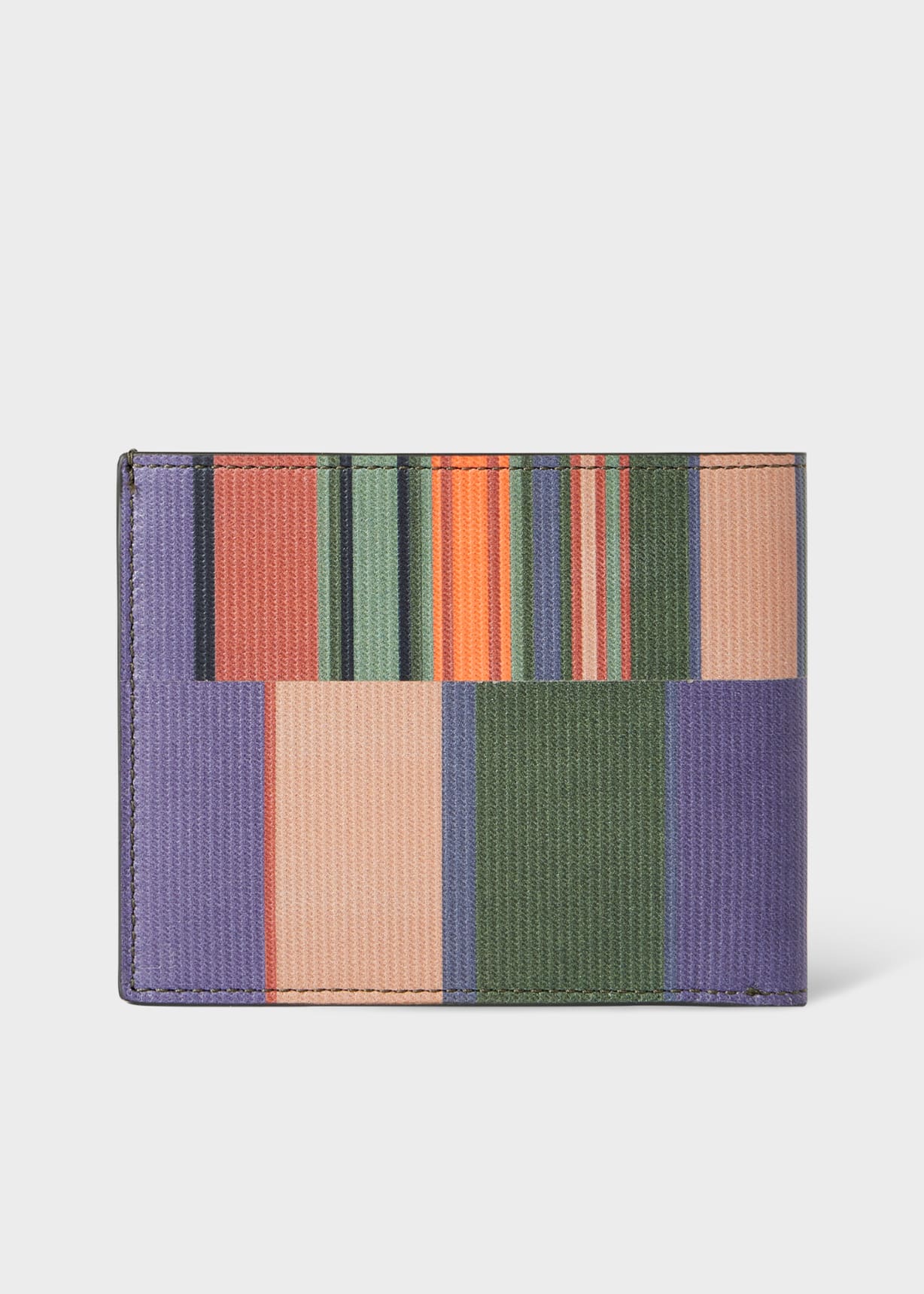 Men’s Striped High Quality Wallet