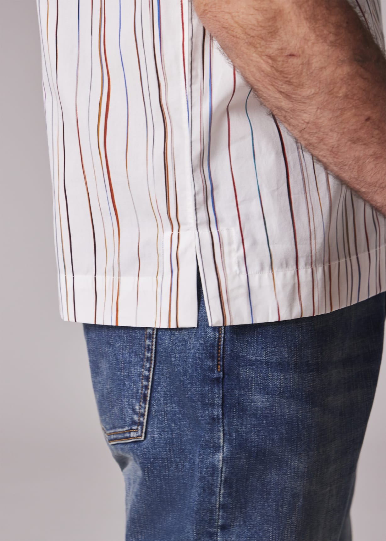 *Paul Smith* \"Signature Pinstripe\" 半袖Tシャツ Paul Smith* 