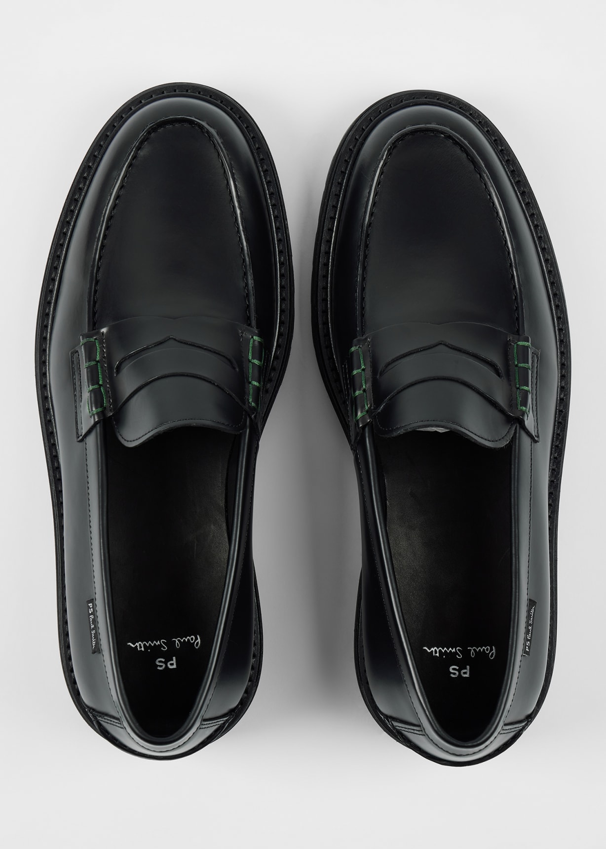 Men's Black Leather 'Bolzano' Loafers