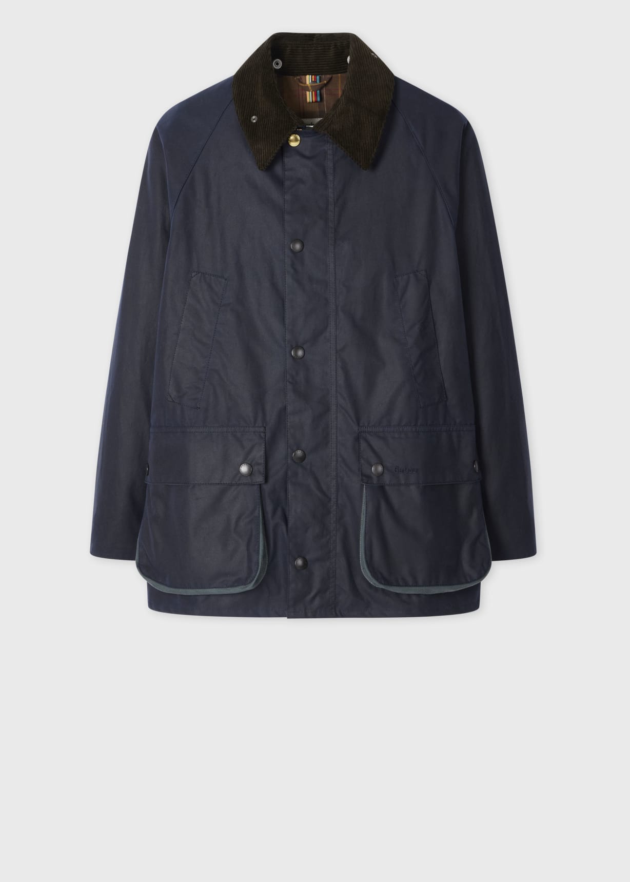 Paul Smith loves Barbour - Night Sky Oversized Bedale Wax Jacket