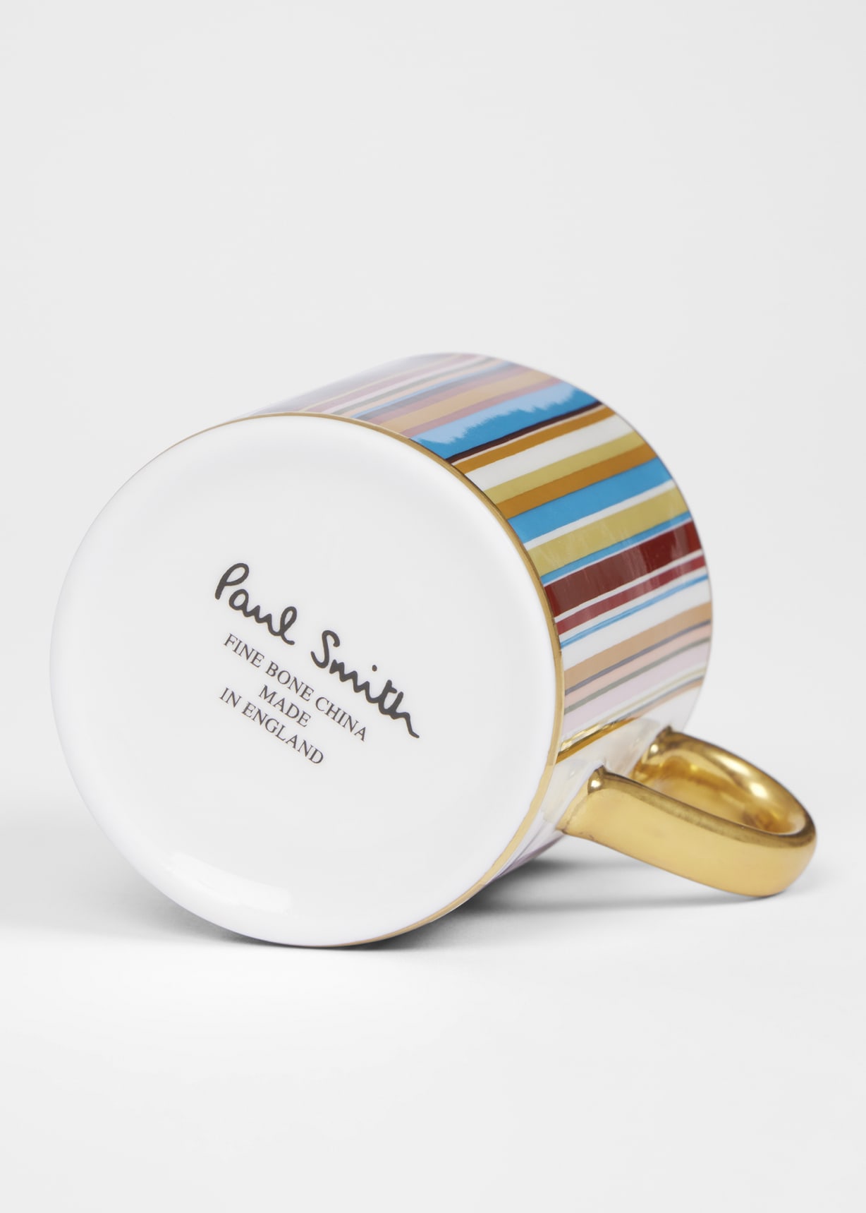 Our Made in England Signature Stripe Espresso Cup and Saucer