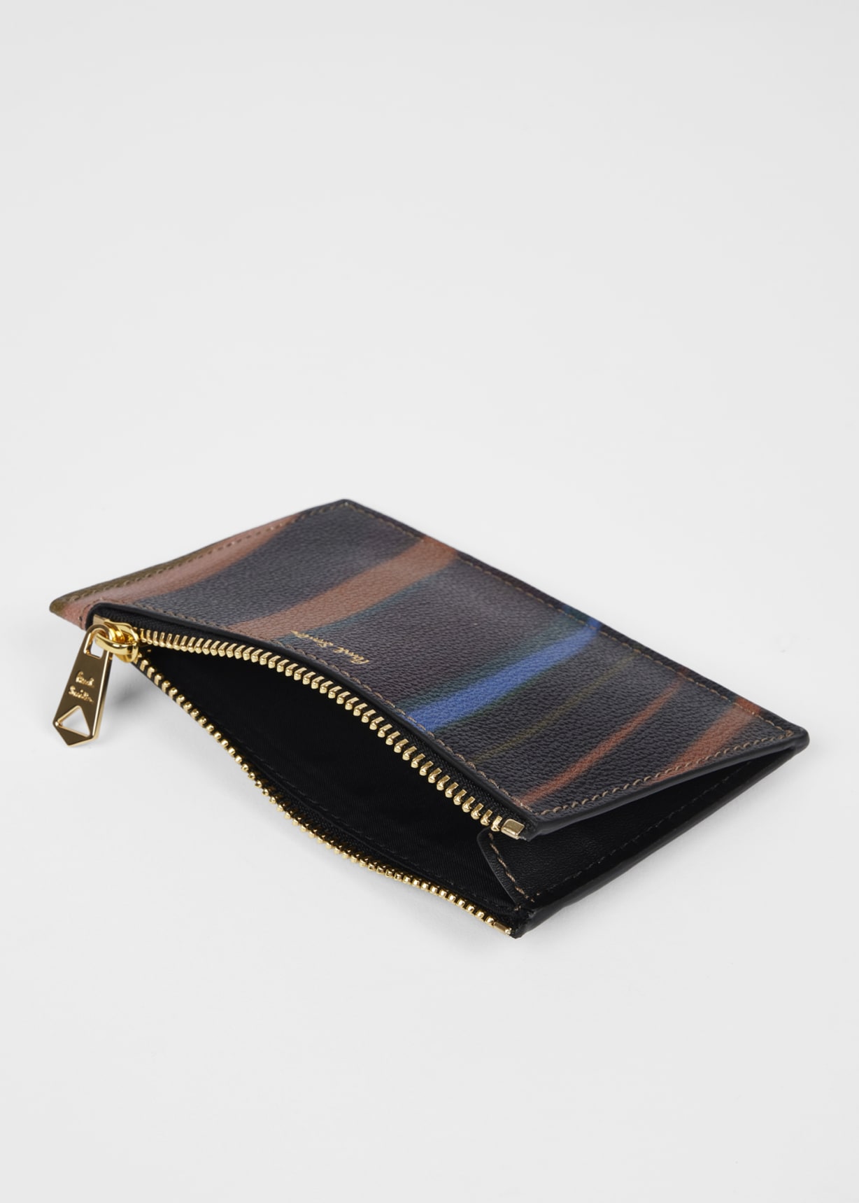 Women's 'Midnight Swirl' Leather Small Zip-Fastening Purse