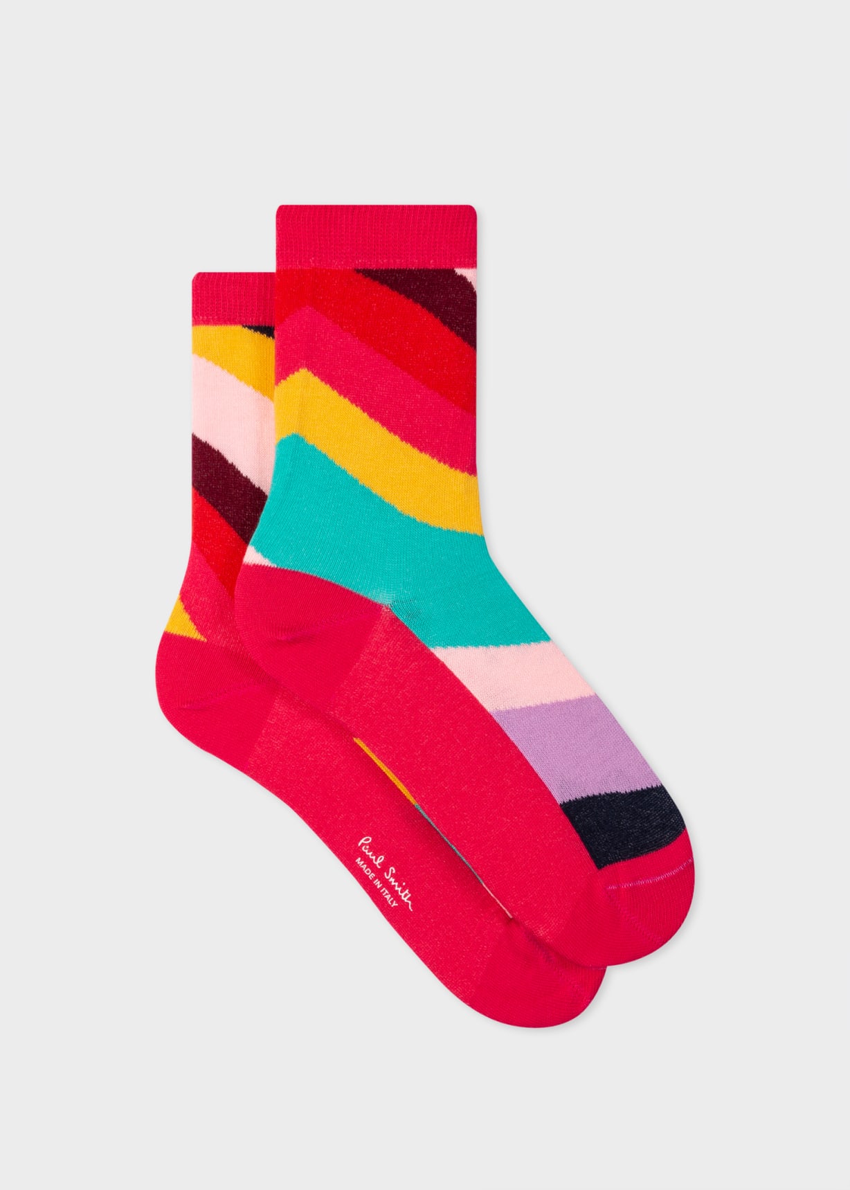 Paul Smith Women's Socks 3 Pack In Swirl Pattern W1A-SOCK-PSWIRL Col 90