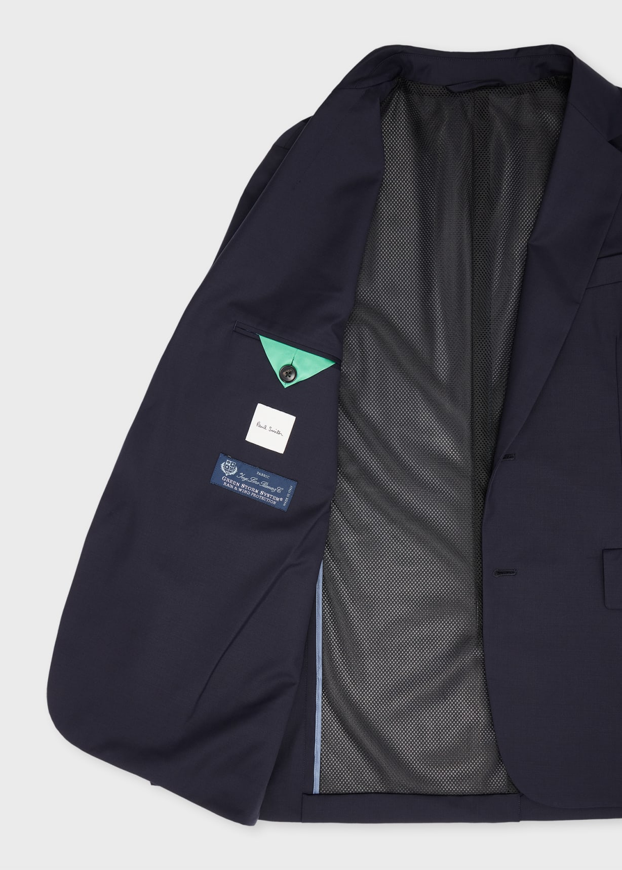 Power Move Notch Collar Blazer in Navy