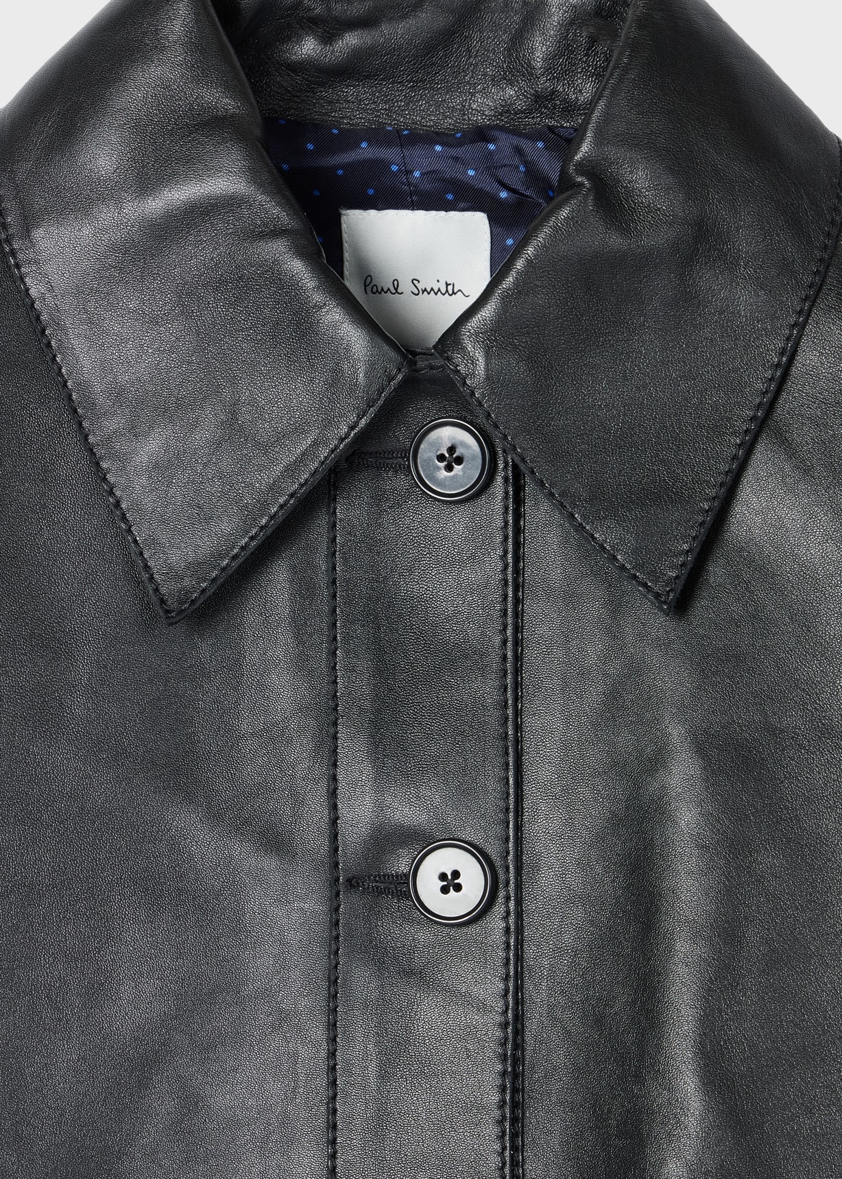 Women's Black Cropped Leather Jacket