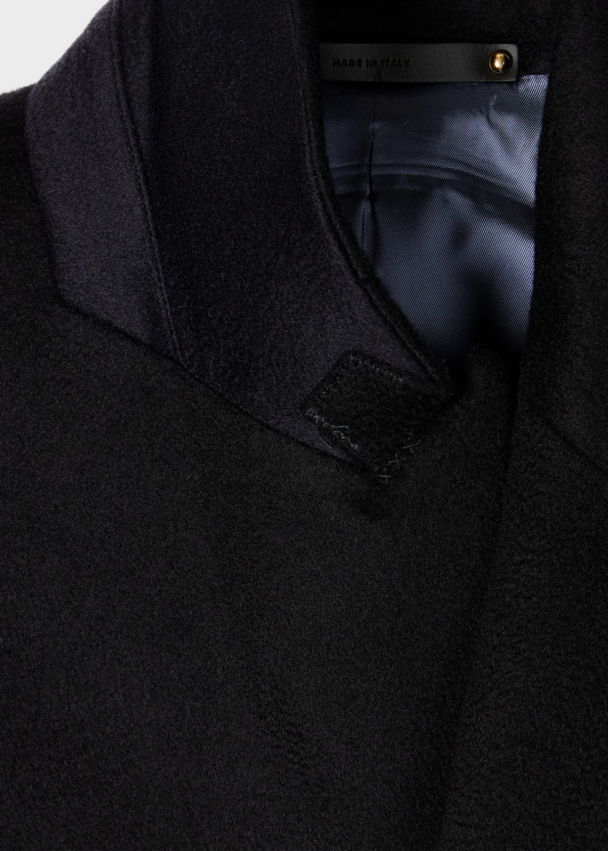 Manteau En Velours Paul Smith - Modèle Epsom Coat Noir, Taille XL