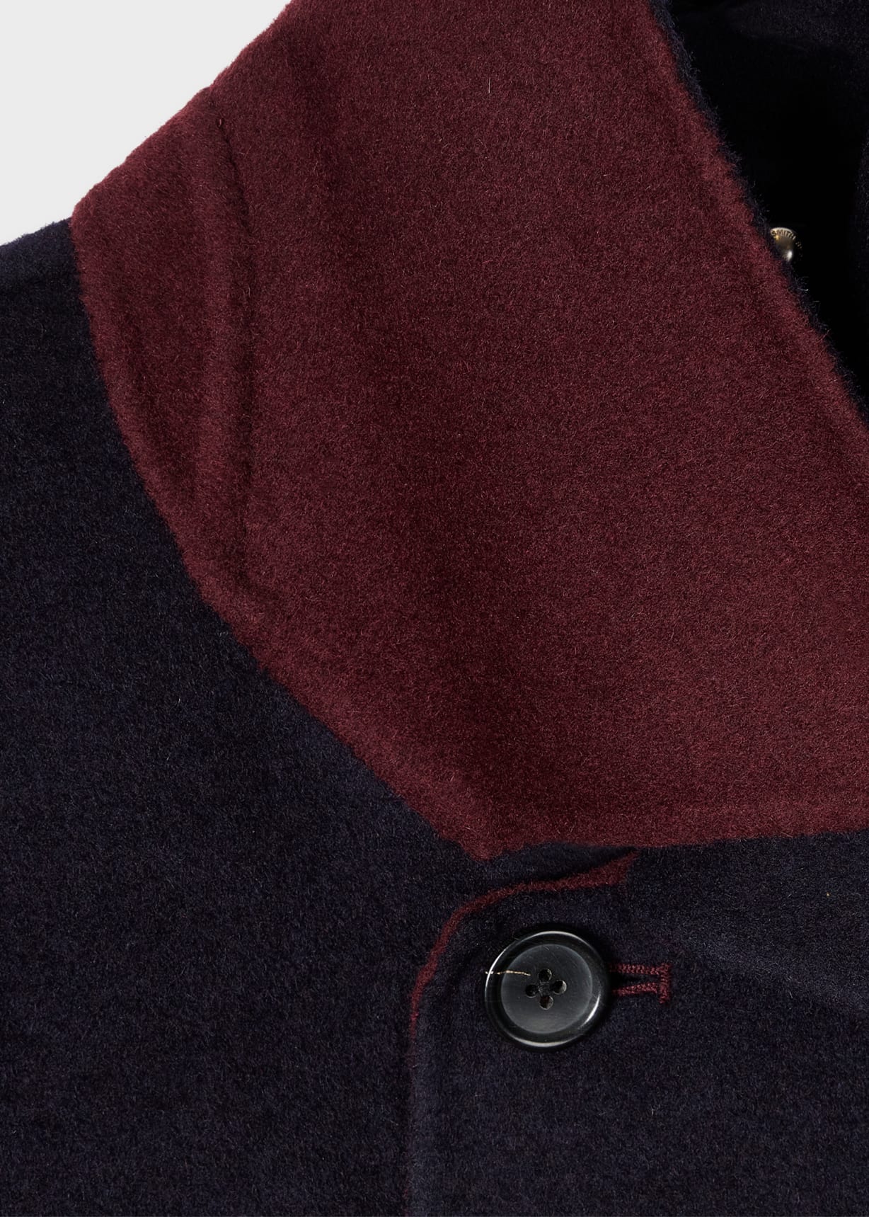 Double-Faced Wool Coat Short Style