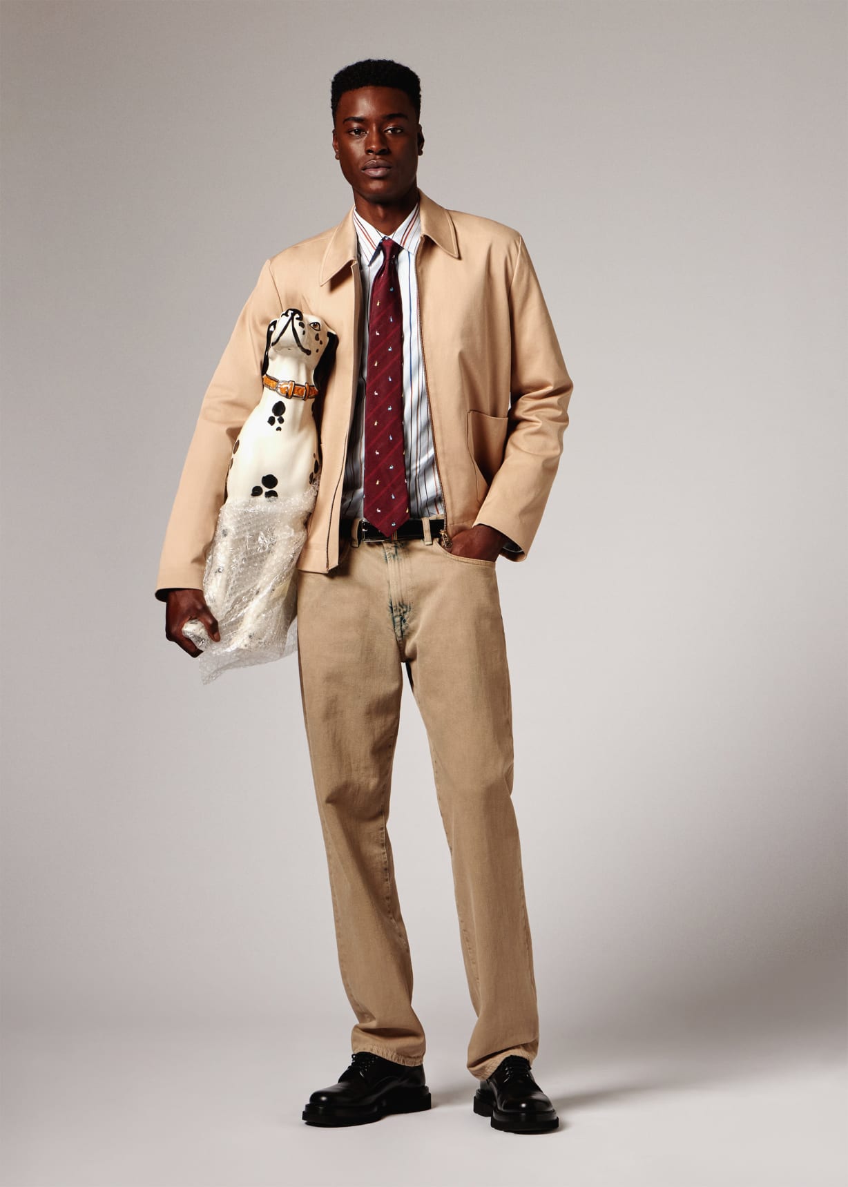 90’s old Paul smith melton zip up jacket 90's old Paul smith melton zip up jacket