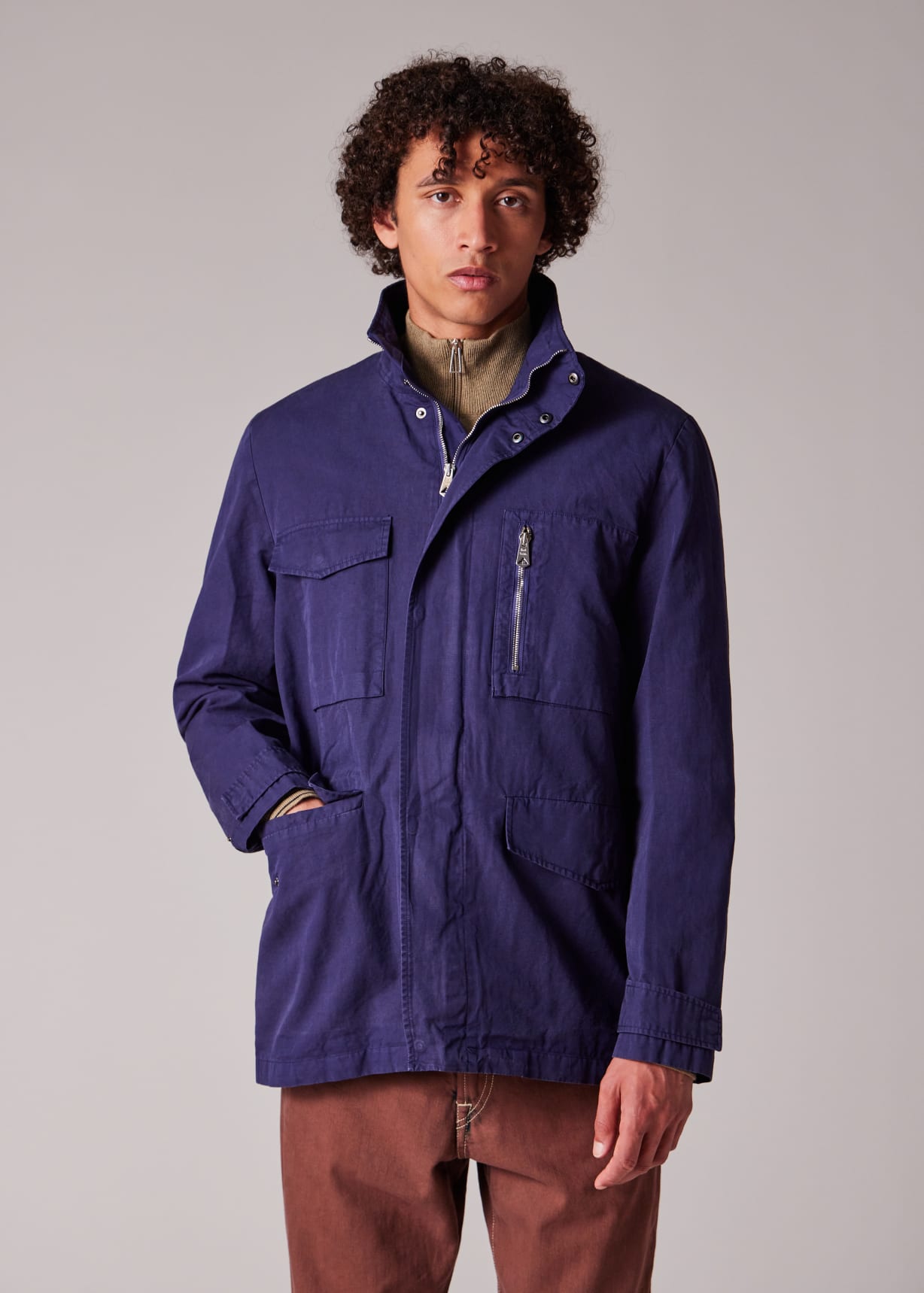 ジャケット・アウター Paul Smith NYLON MILITARY COAT PAUL SMITH Coated Nylon-Blend Field Jacket for Men | MR PORTER