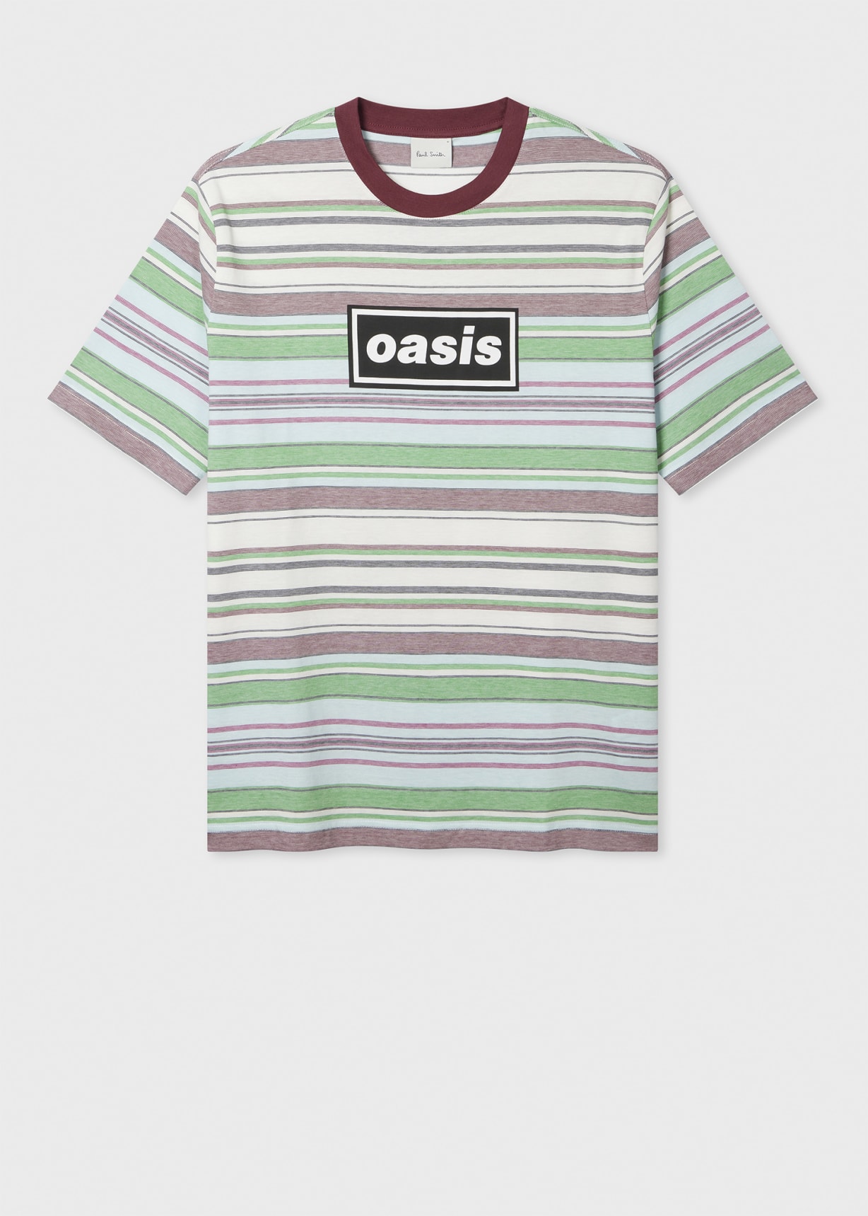 Paul Smith x Oasis - Stripe Logo Print T-Shirt