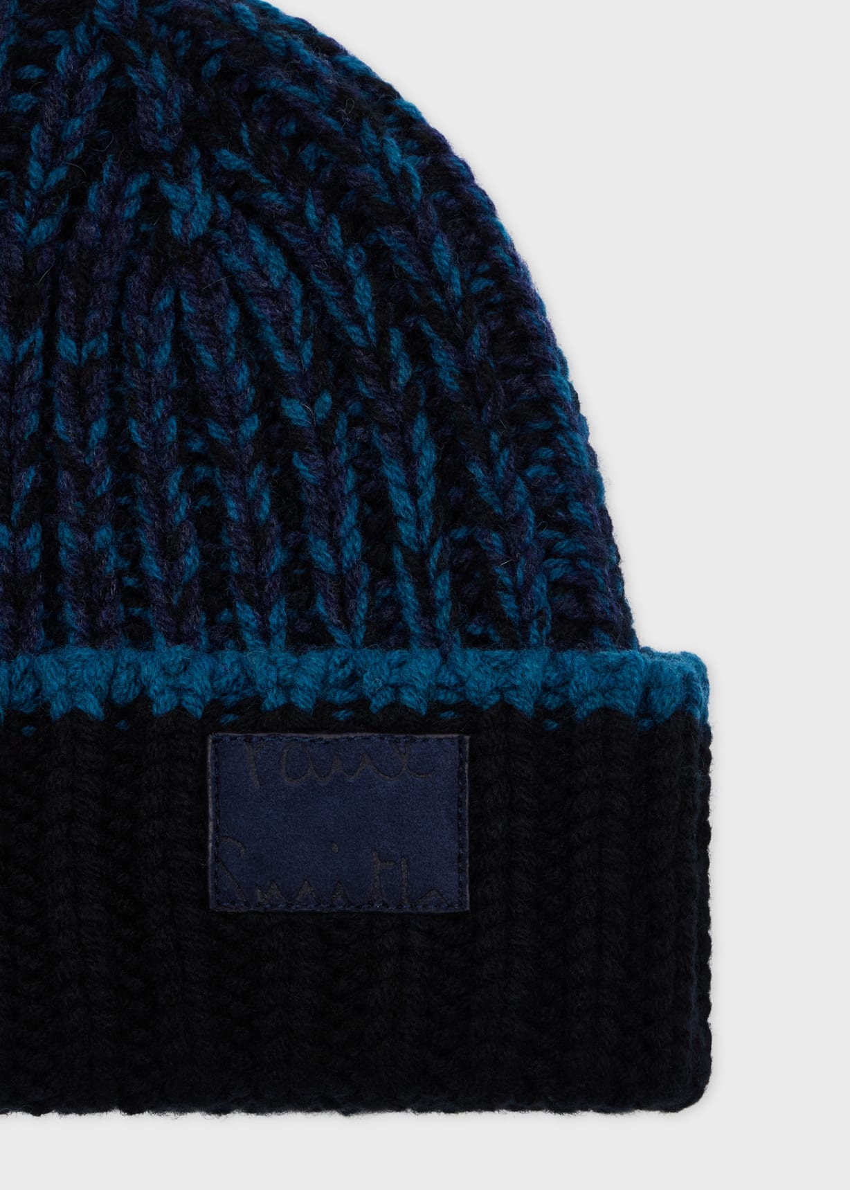 Lambswool Logo Embossed Beanie RWS - Fig main image 1