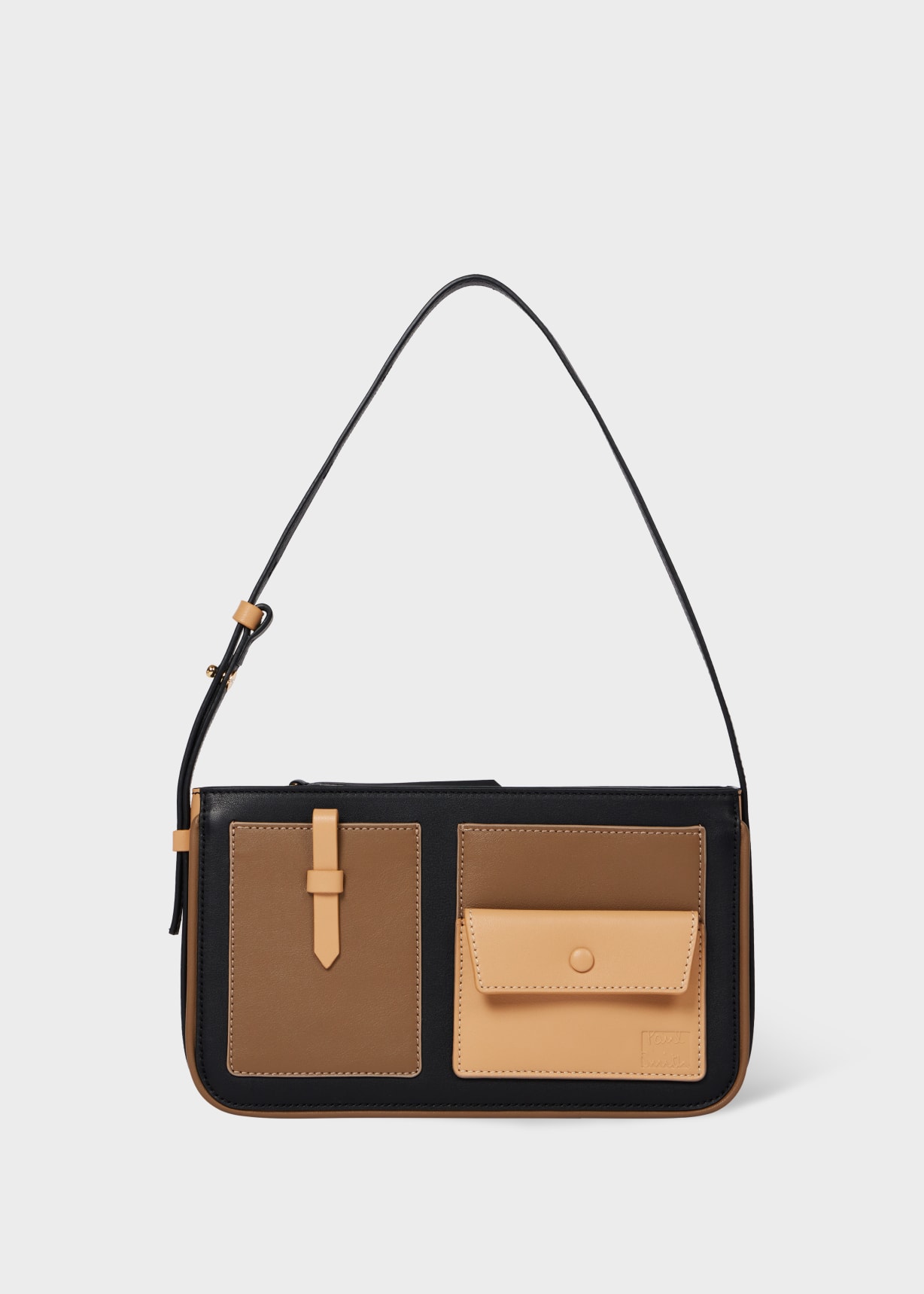 Women's Leather Pocket Pochette Bag Paul Smith