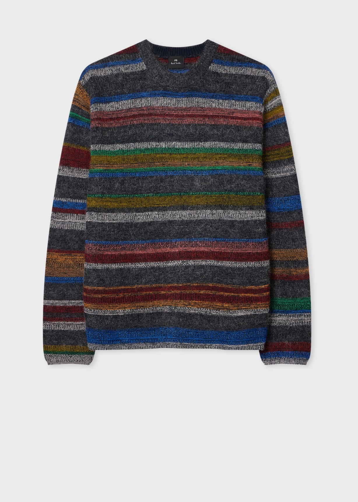 トップス Paul Smith Border Mohair Knit Signature Stripe' Wool-Mohair Cardigan
