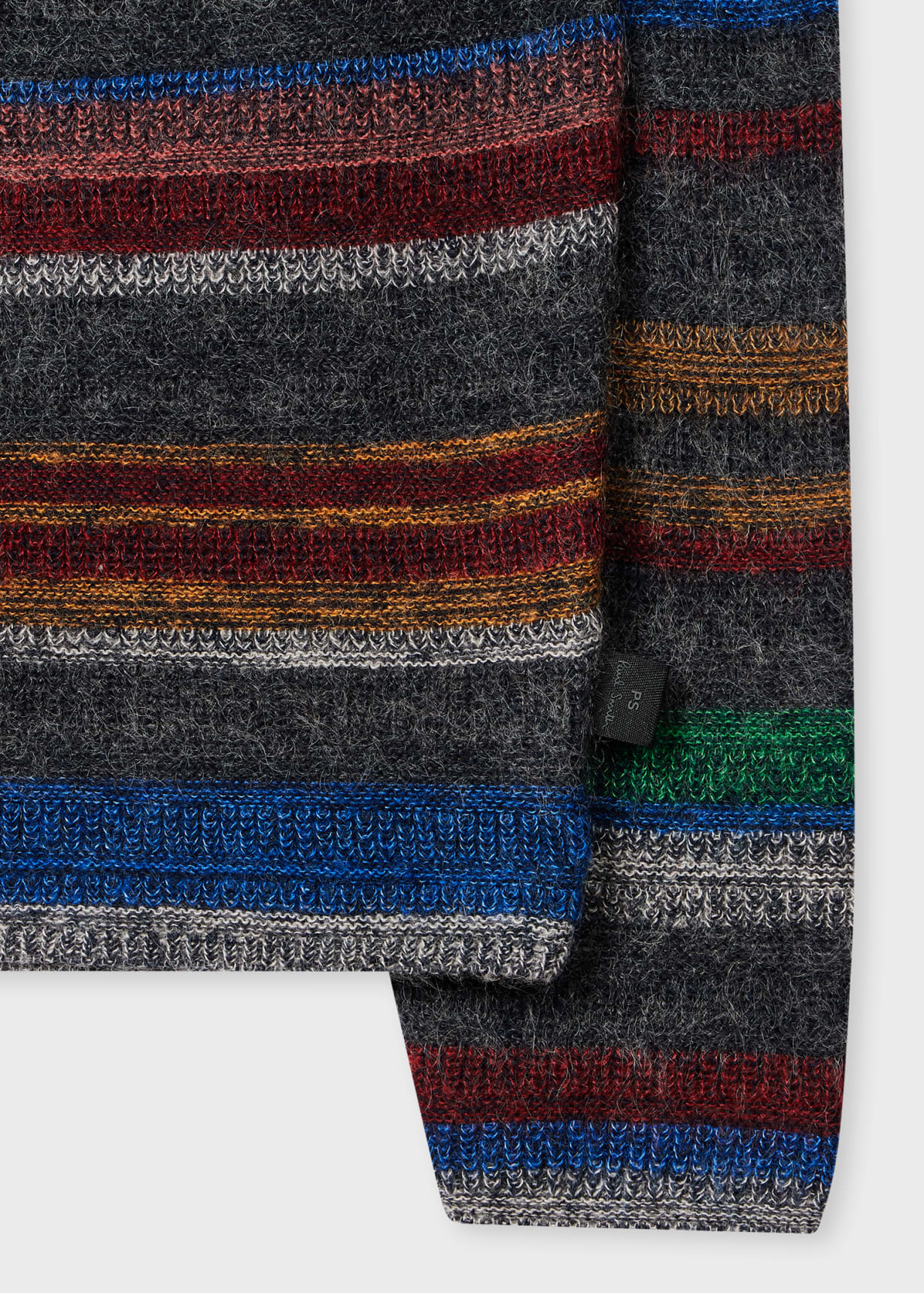 Men's 'Crayon Stripe' Cotton-Mohair Sweater