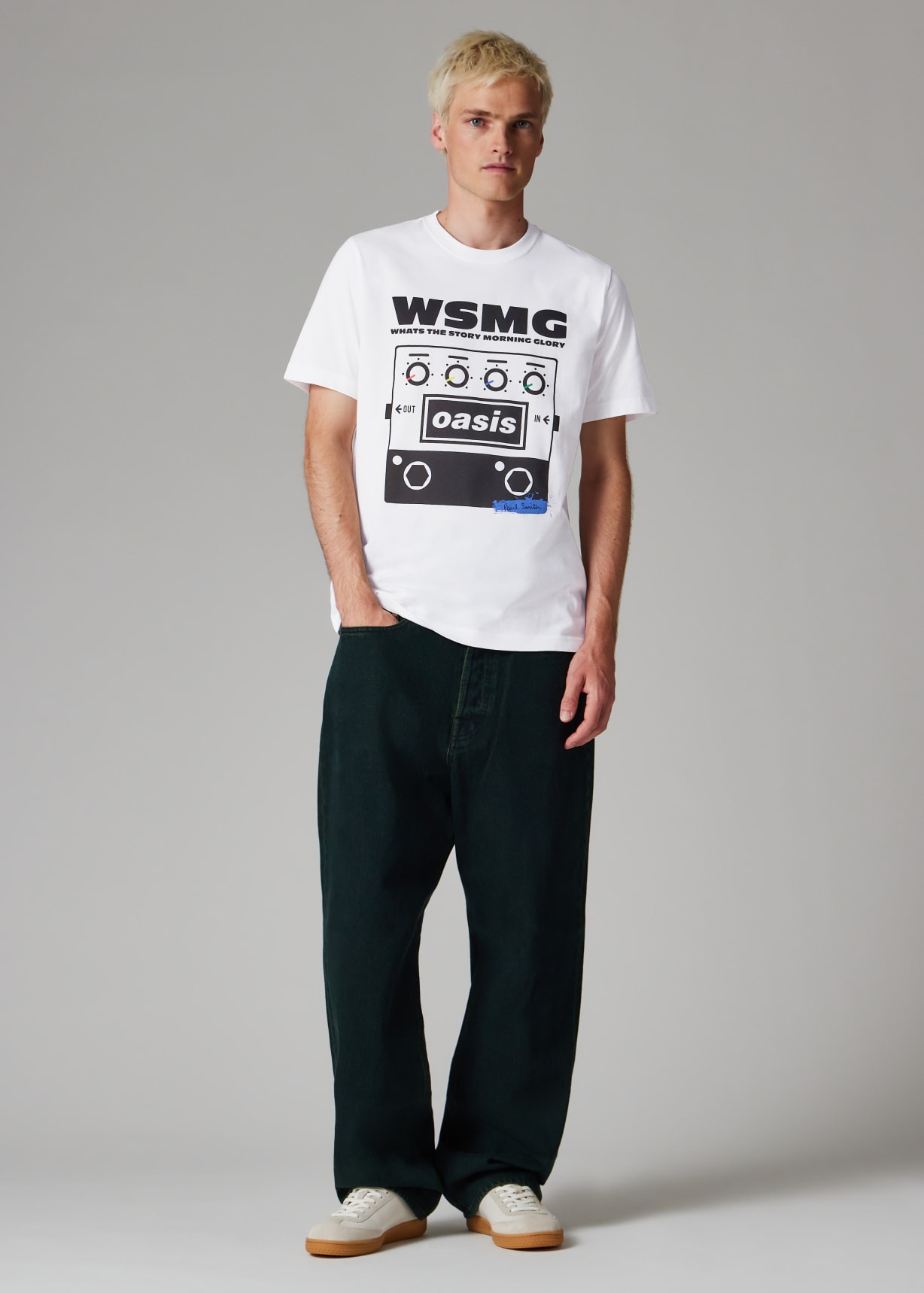 Paul Smith x Oasis - White WSMG Print T-Shirt