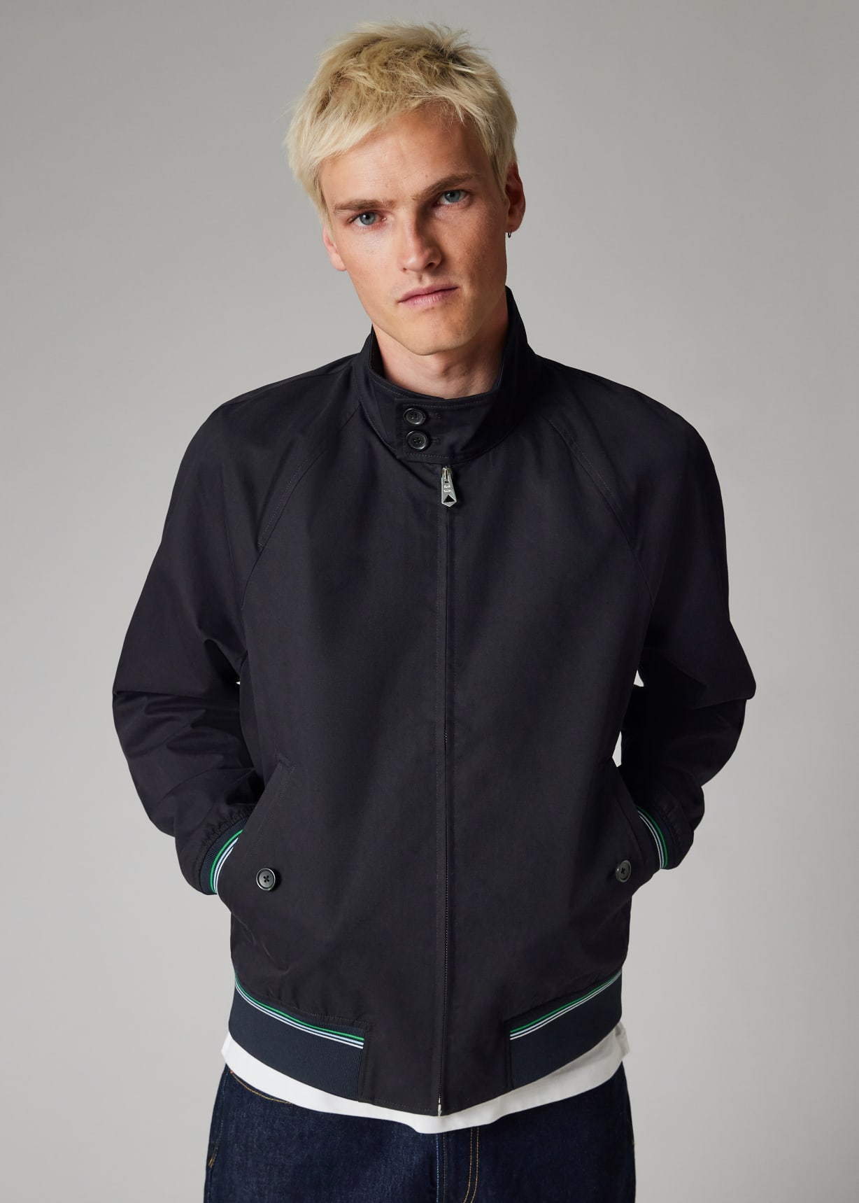Paul Smith x Oasis - Navy Harrington Jacket